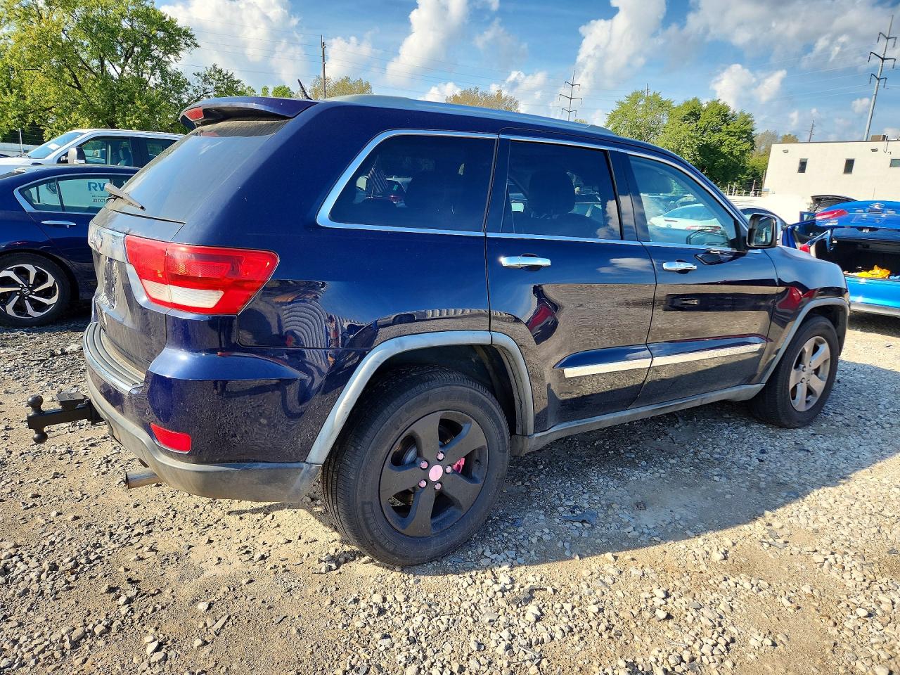 2012 Jeep Grand Cherokee Limited Blue vin: 1C4RJFBT5CC173630