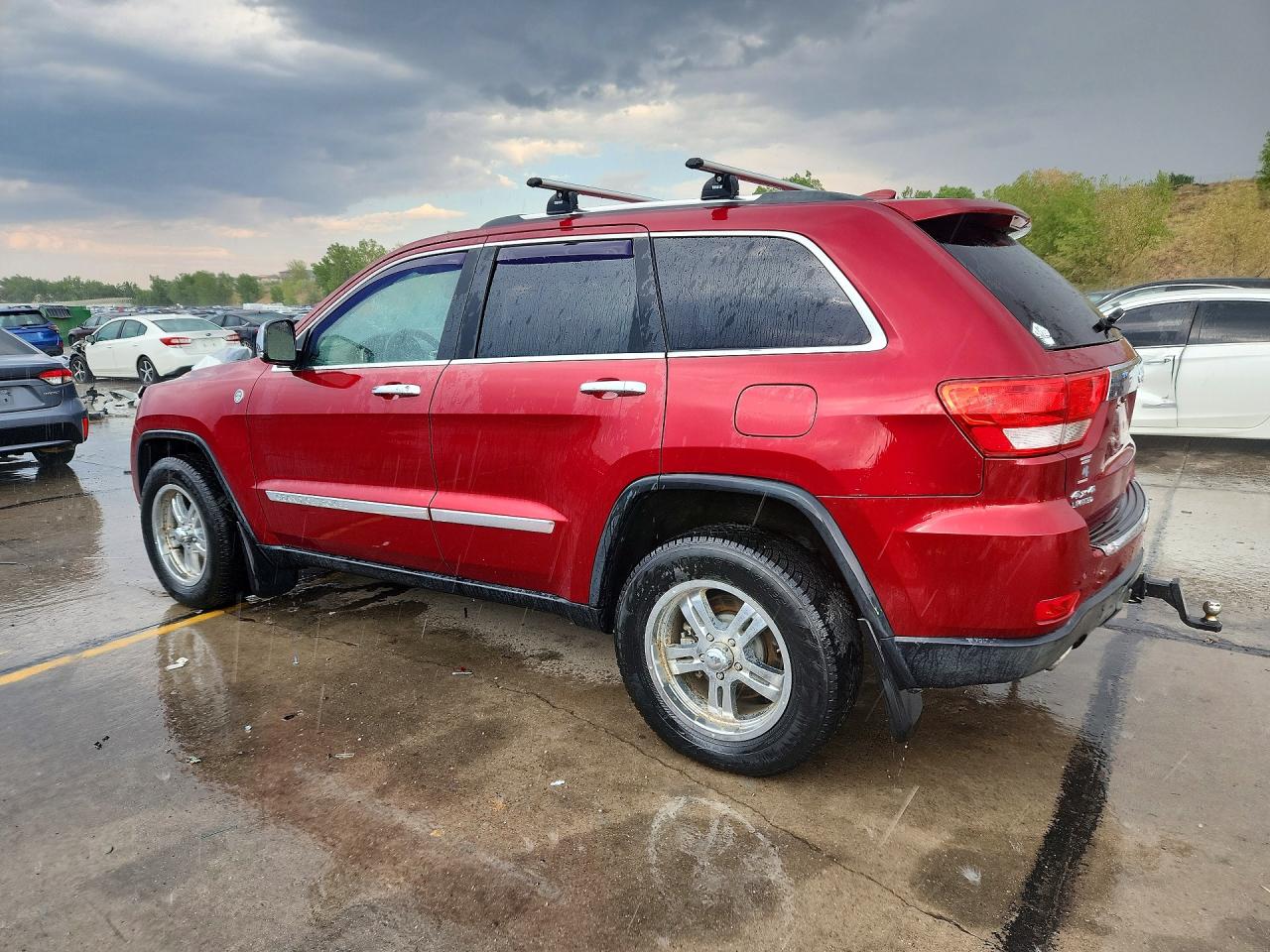 2012 Jeep Grand Cherokee Limited Red vin: 1C4RJFBT5CC270682