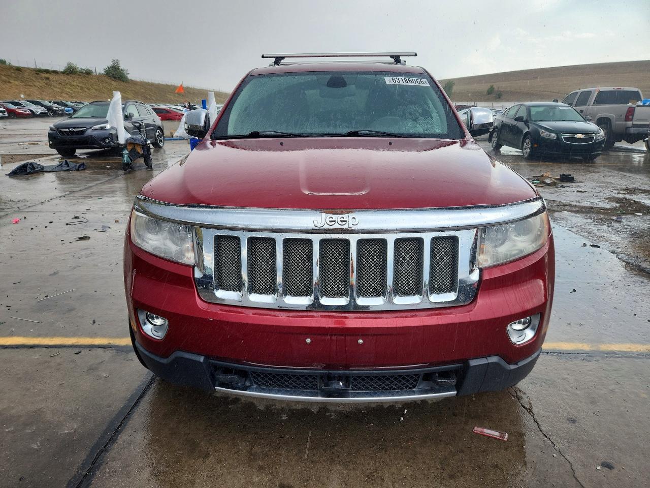 2012 Jeep Grand Cherokee Limited Red vin: 1C4RJFBT5CC270682