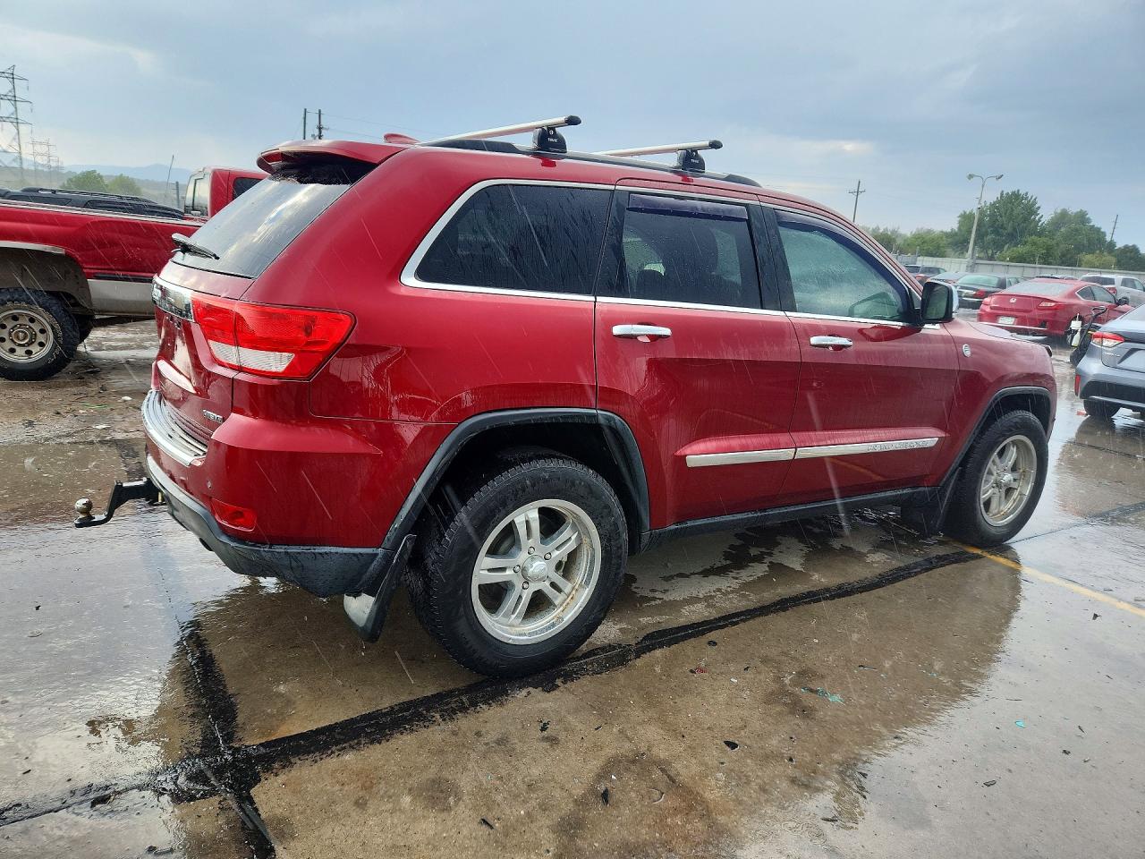 2012 Jeep Grand Cherokee Limited Red vin: 1C4RJFBT5CC270682