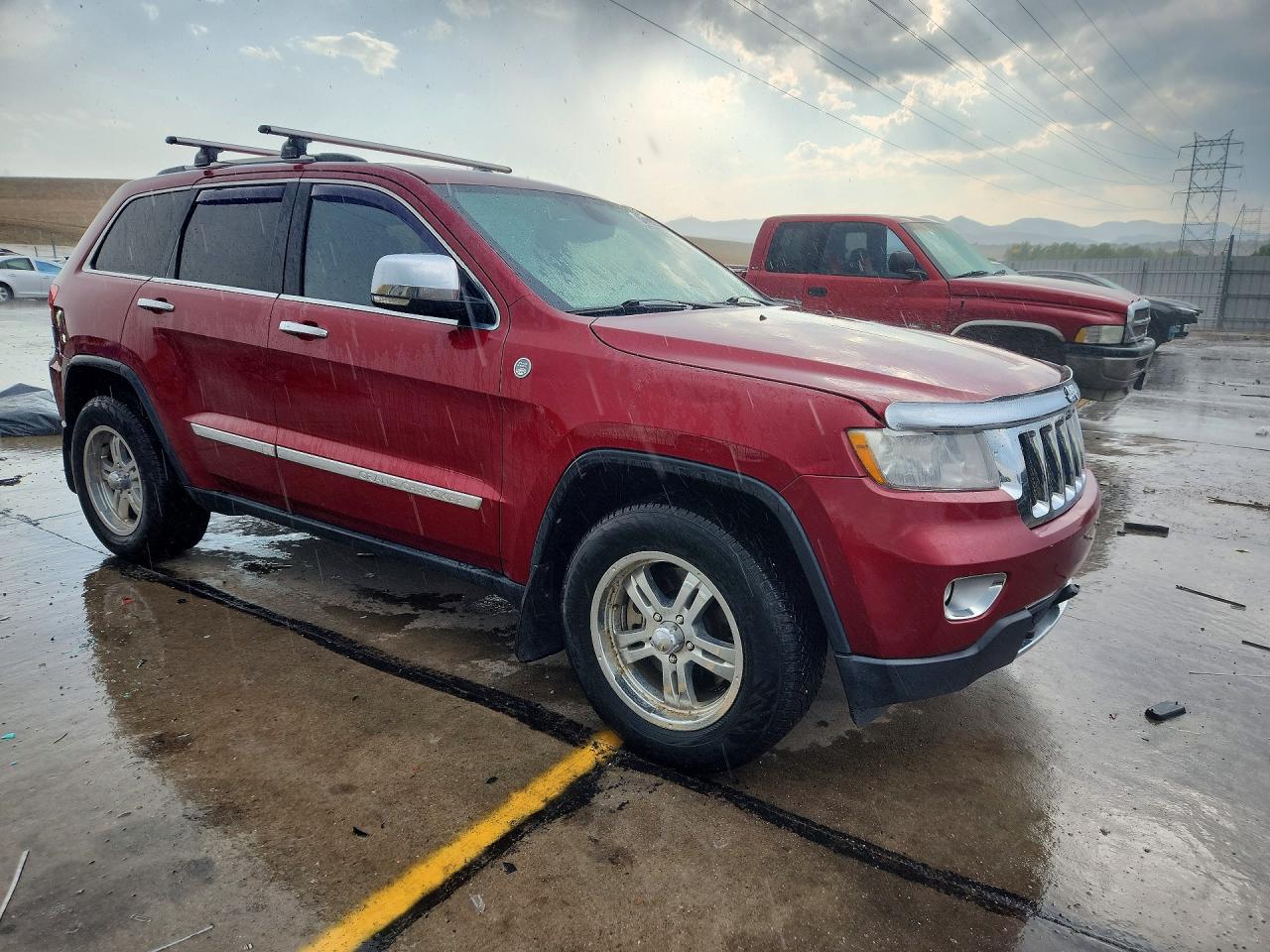 2012 Jeep Grand Cherokee Limited Red vin: 1C4RJFBT5CC270682