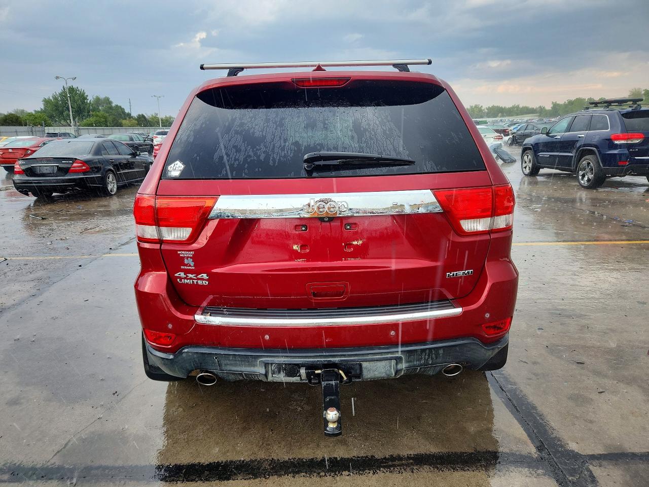 2012 Jeep Grand Cherokee Limited Red vin: 1C4RJFBT5CC270682