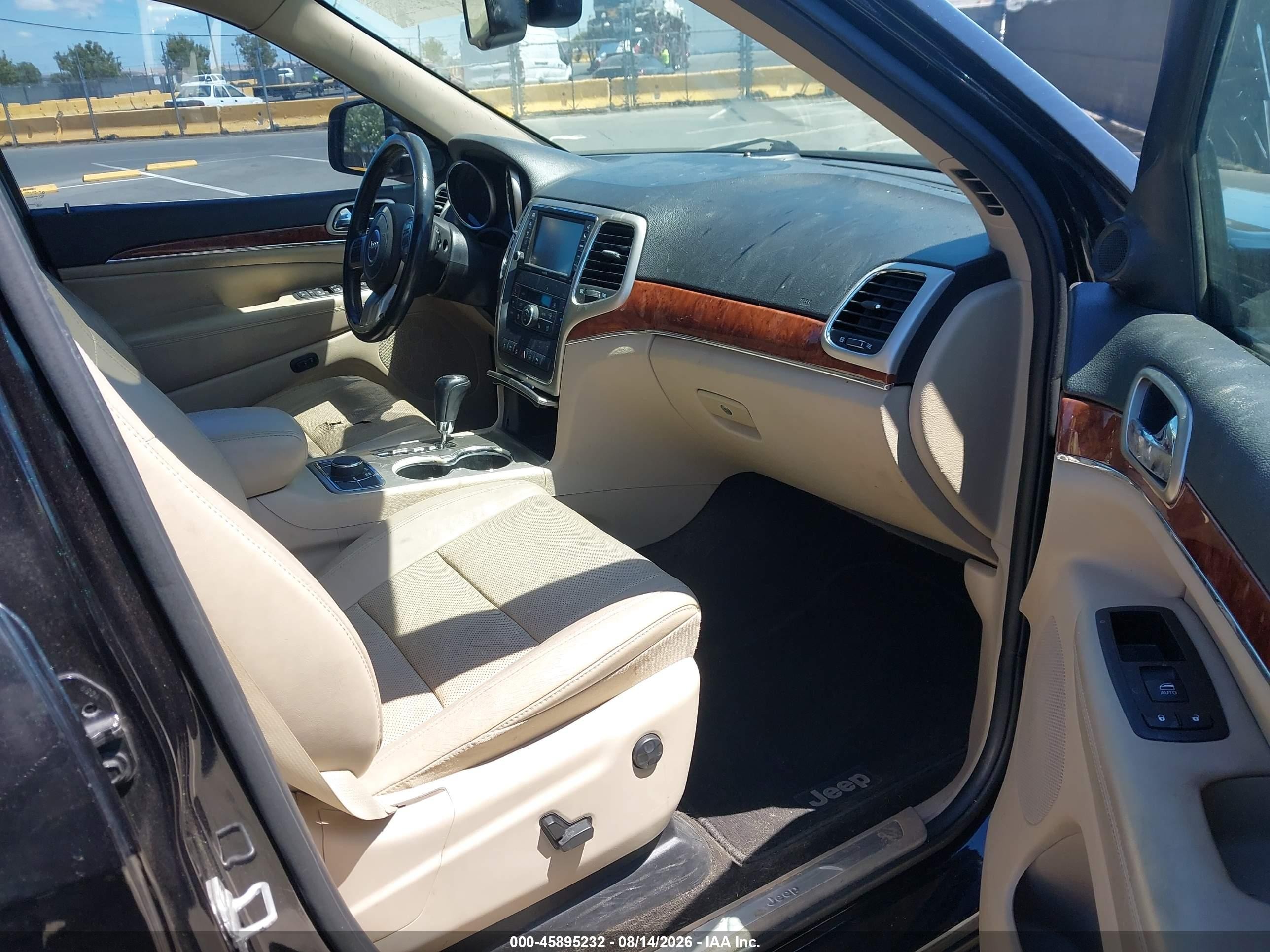 2012 Jeep Grand Cherokee Limited Черный vin: 1C4RJFBT5CC273288