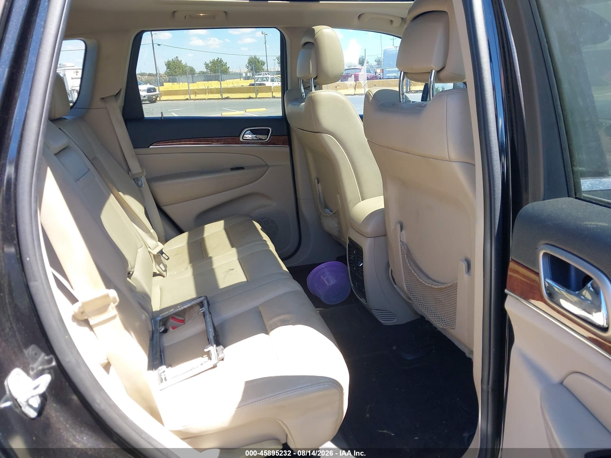 2012 Jeep Grand Cherokee Limited Черный vin: 1C4RJFBT5CC273288