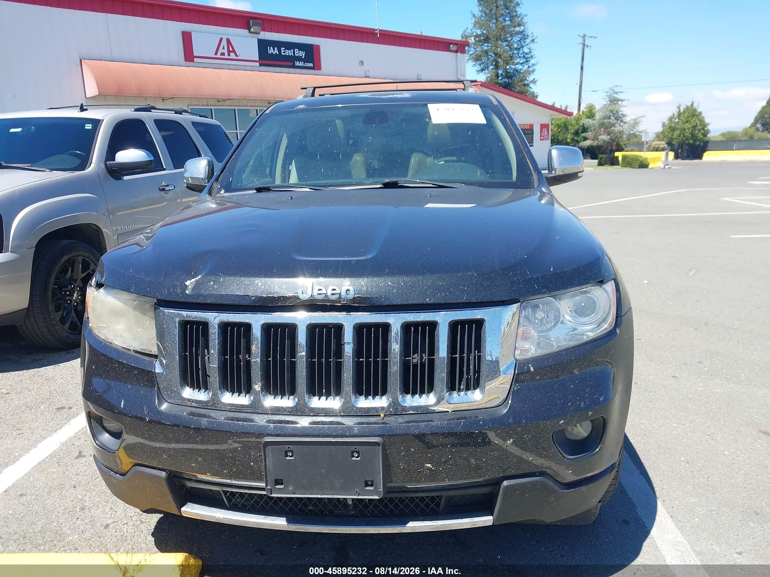 2012 Jeep Grand Cherokee Limited Черный vin: 1C4RJFBT5CC273288
