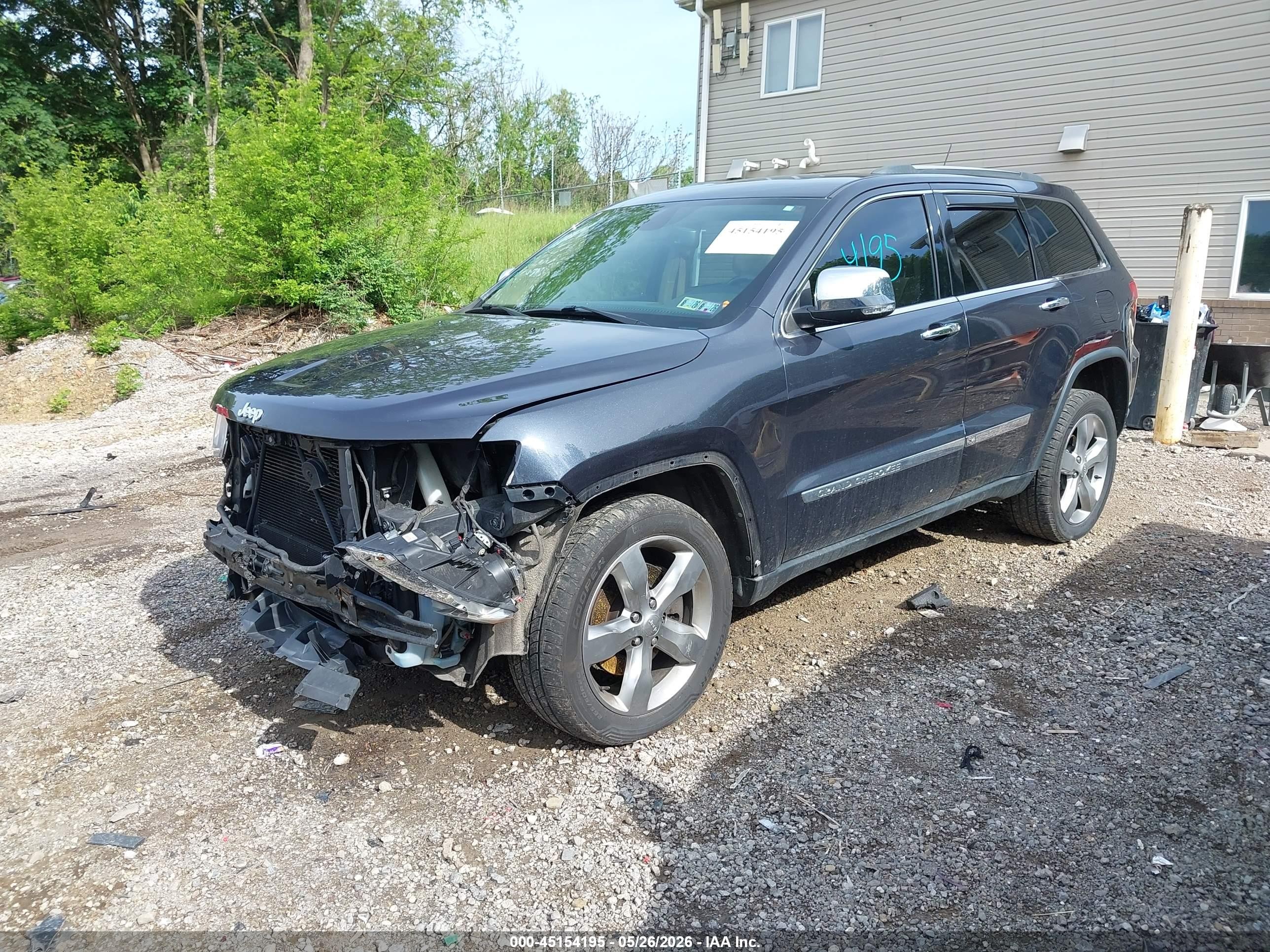 2013 Jeep Grand Cherokee Limited Gray vin: 1C4RJFBT5DC511366