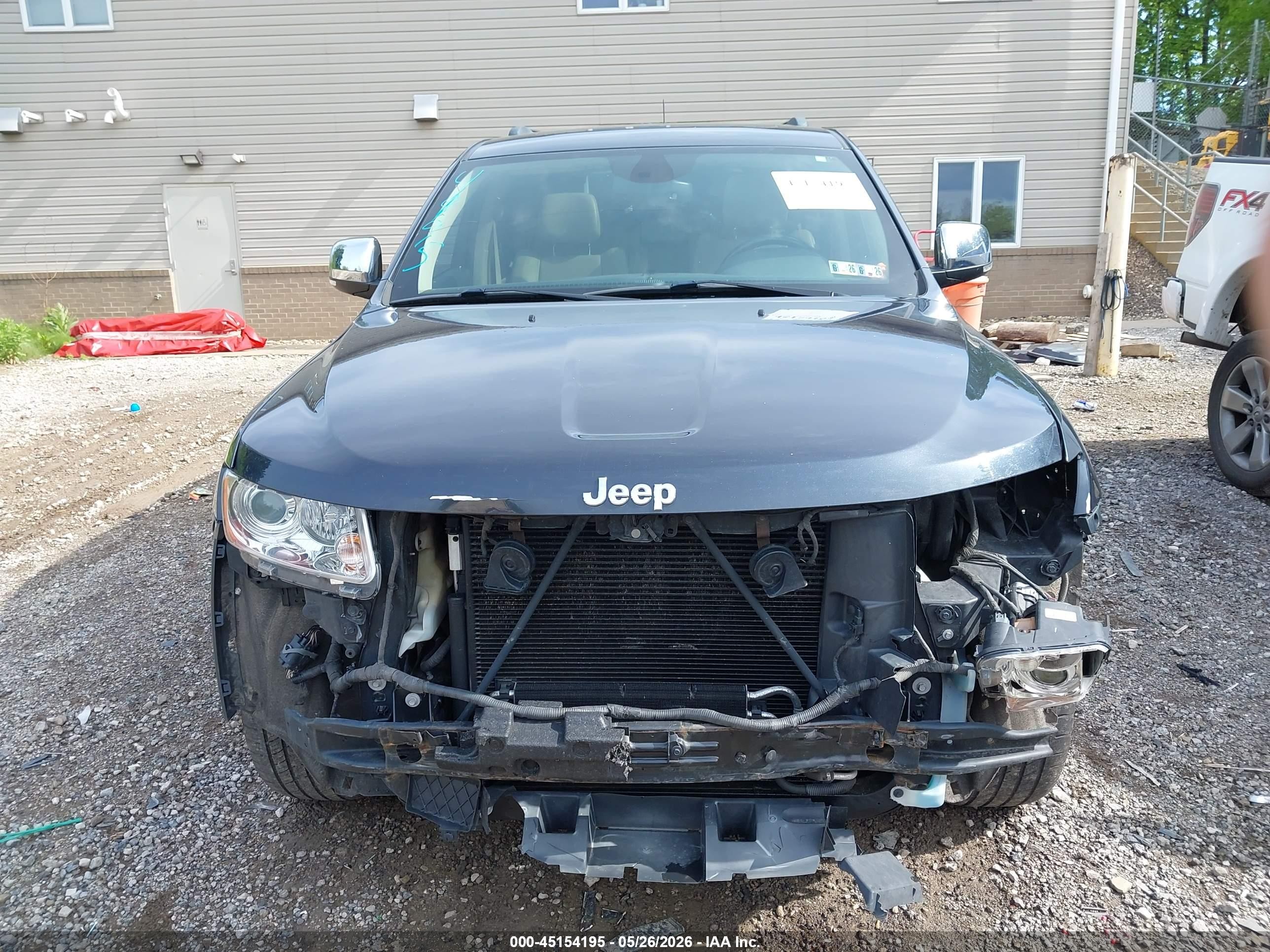 2013 Jeep Grand Cherokee Limited Gray vin: 1C4RJFBT5DC511366