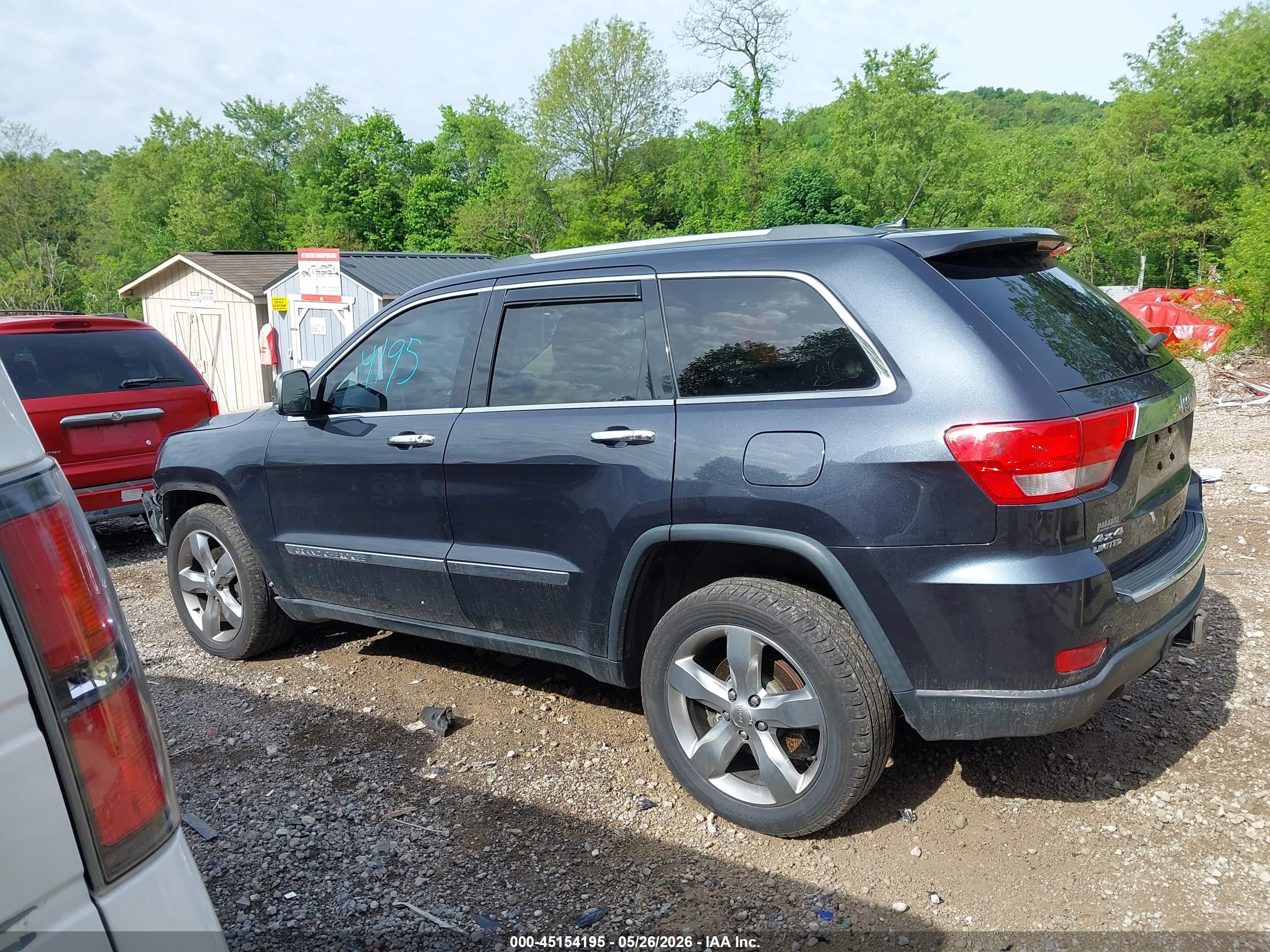 2013 Jeep Grand Cherokee Limited Gray vin: 1C4RJFBT5DC511366