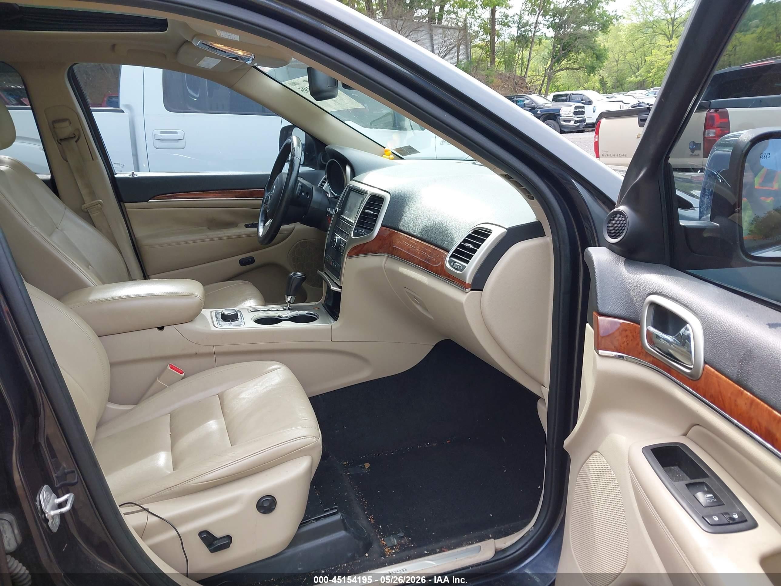 2013 Jeep Grand Cherokee Limited Gray vin: 1C4RJFBT5DC511366