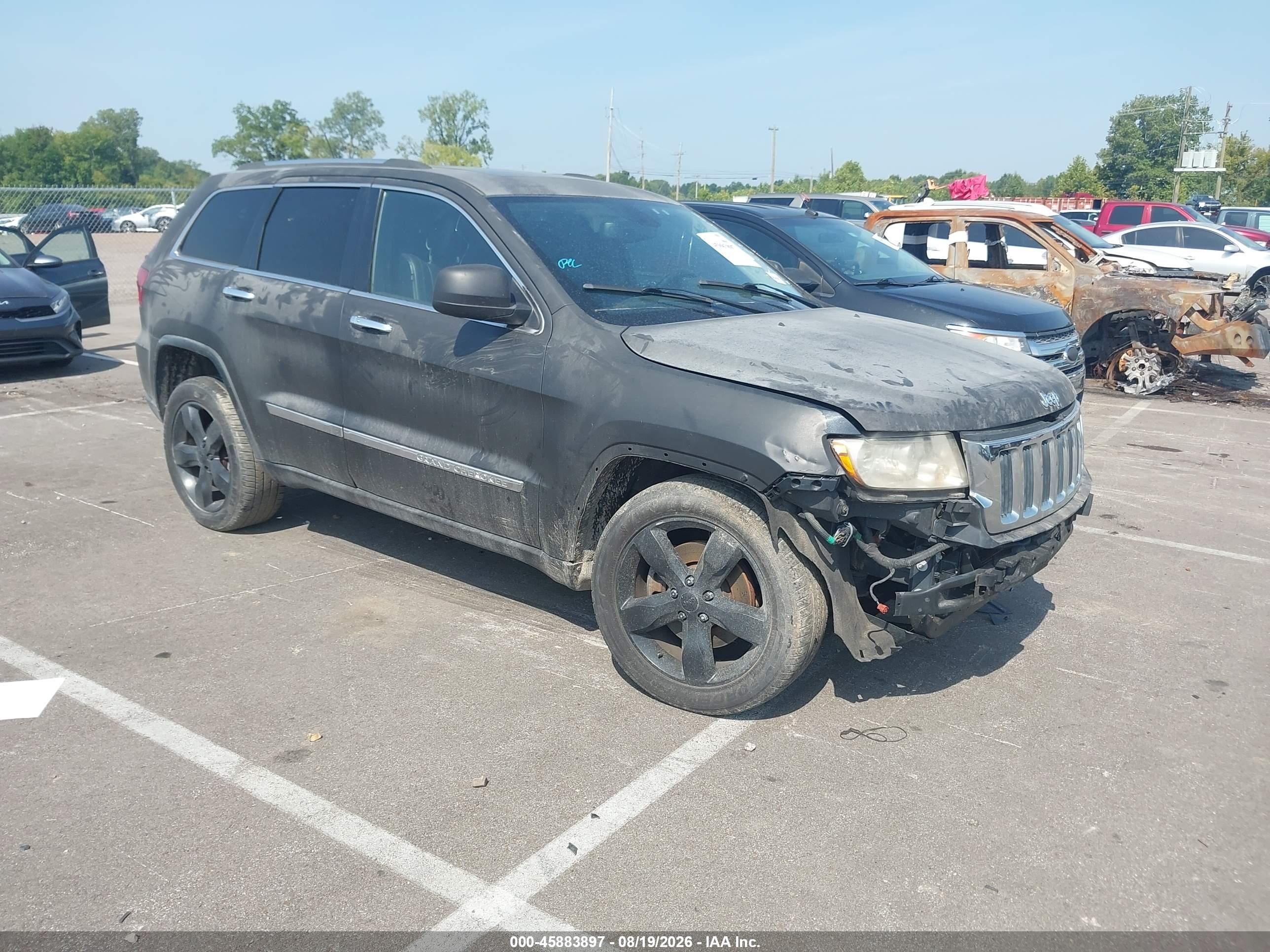 2013 Jeep Grand Cherokee Limited Black vin: 1C4RJFBT5DC563886