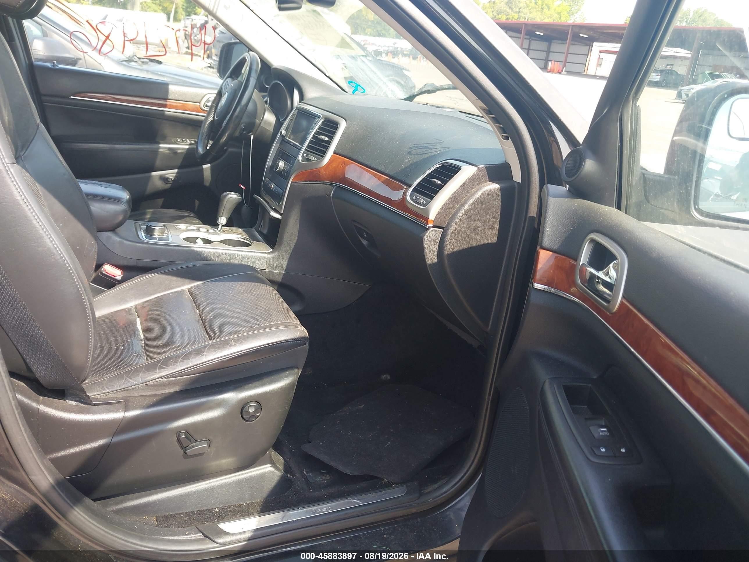 2013 Jeep Grand Cherokee Limited Черный vin: 1C4RJFBT5DC563886