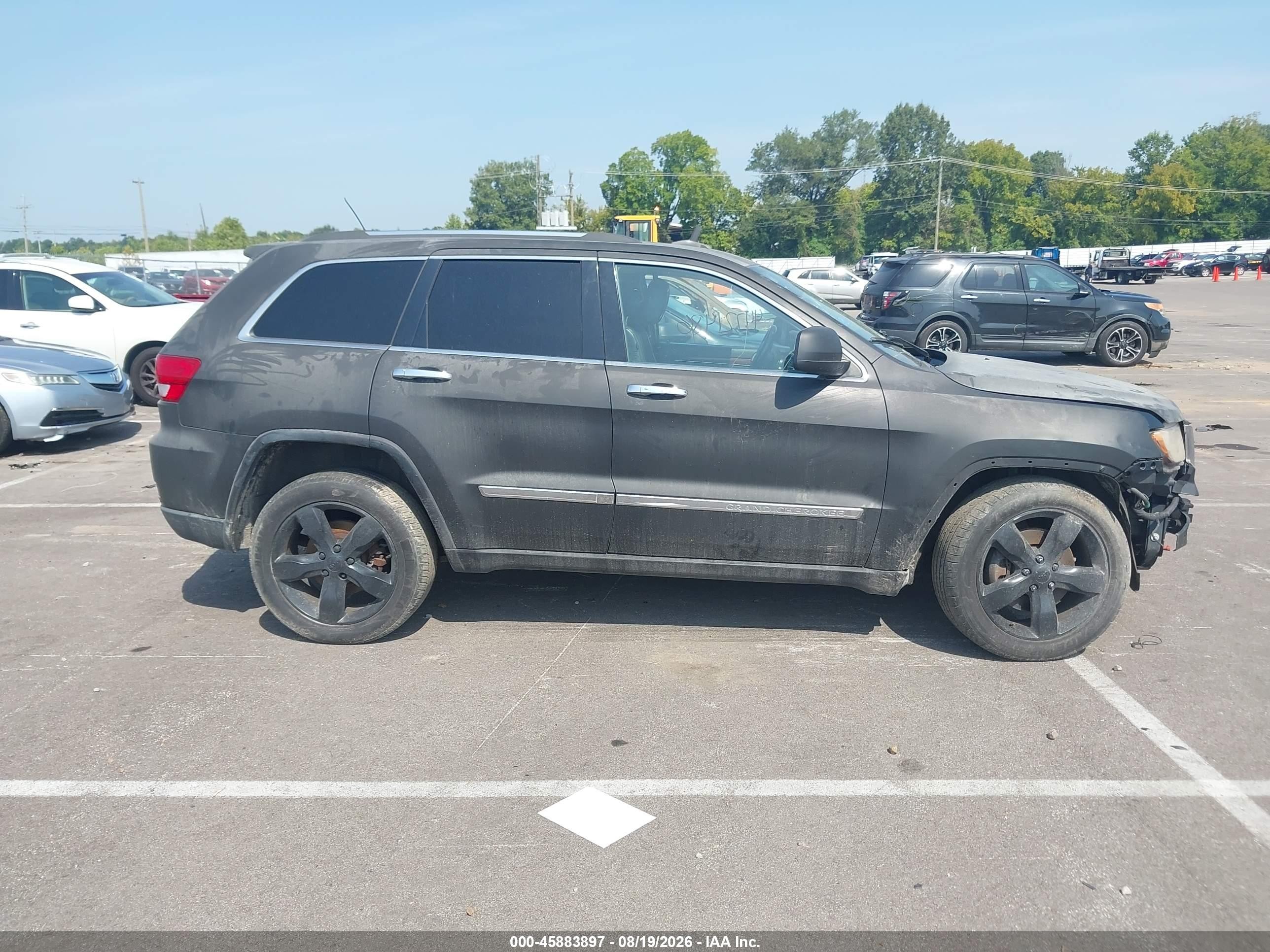 2013 Jeep Grand Cherokee Limited Черный vin: 1C4RJFBT5DC563886