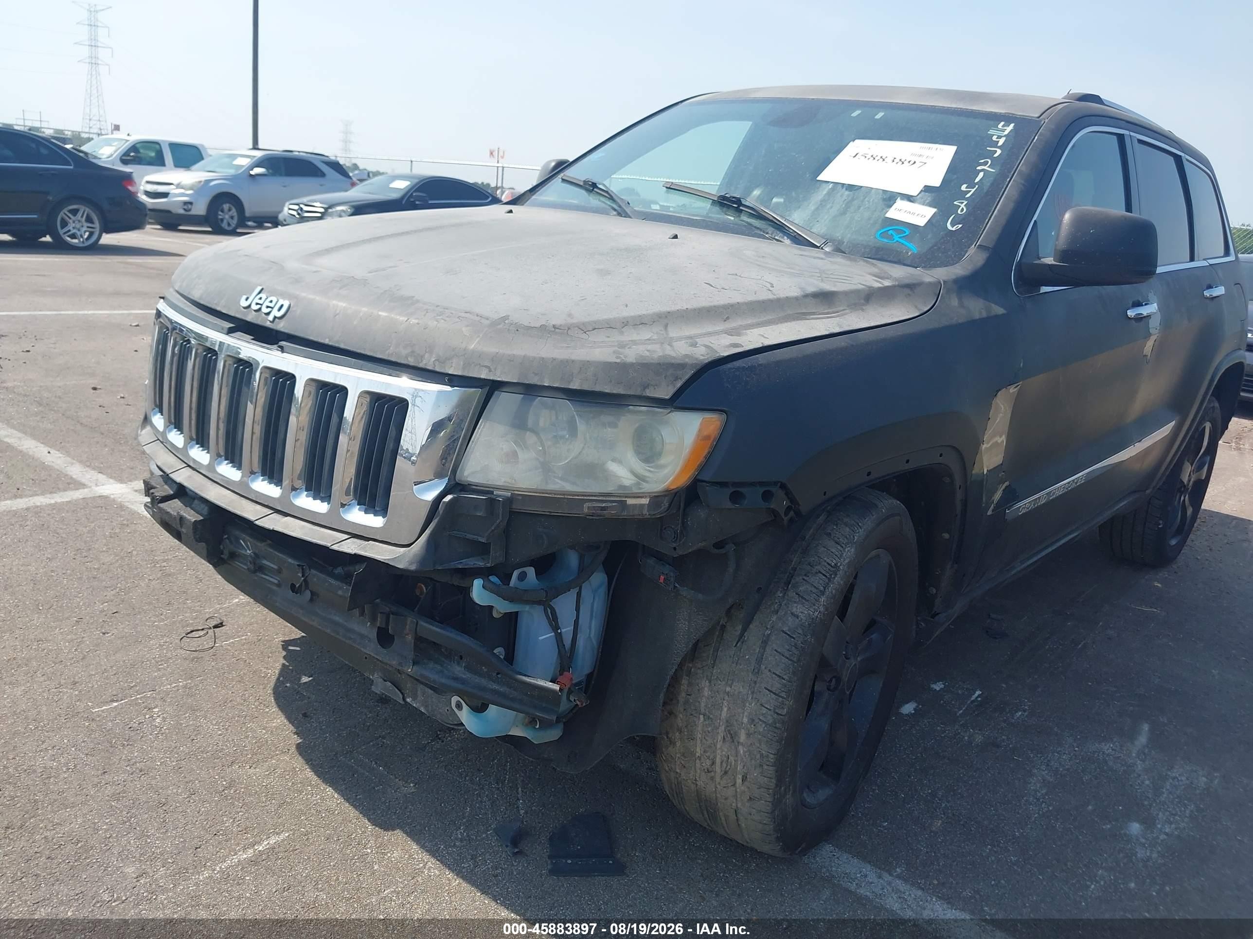 2013 Jeep Grand Cherokee Limited Черный vin: 1C4RJFBT5DC563886