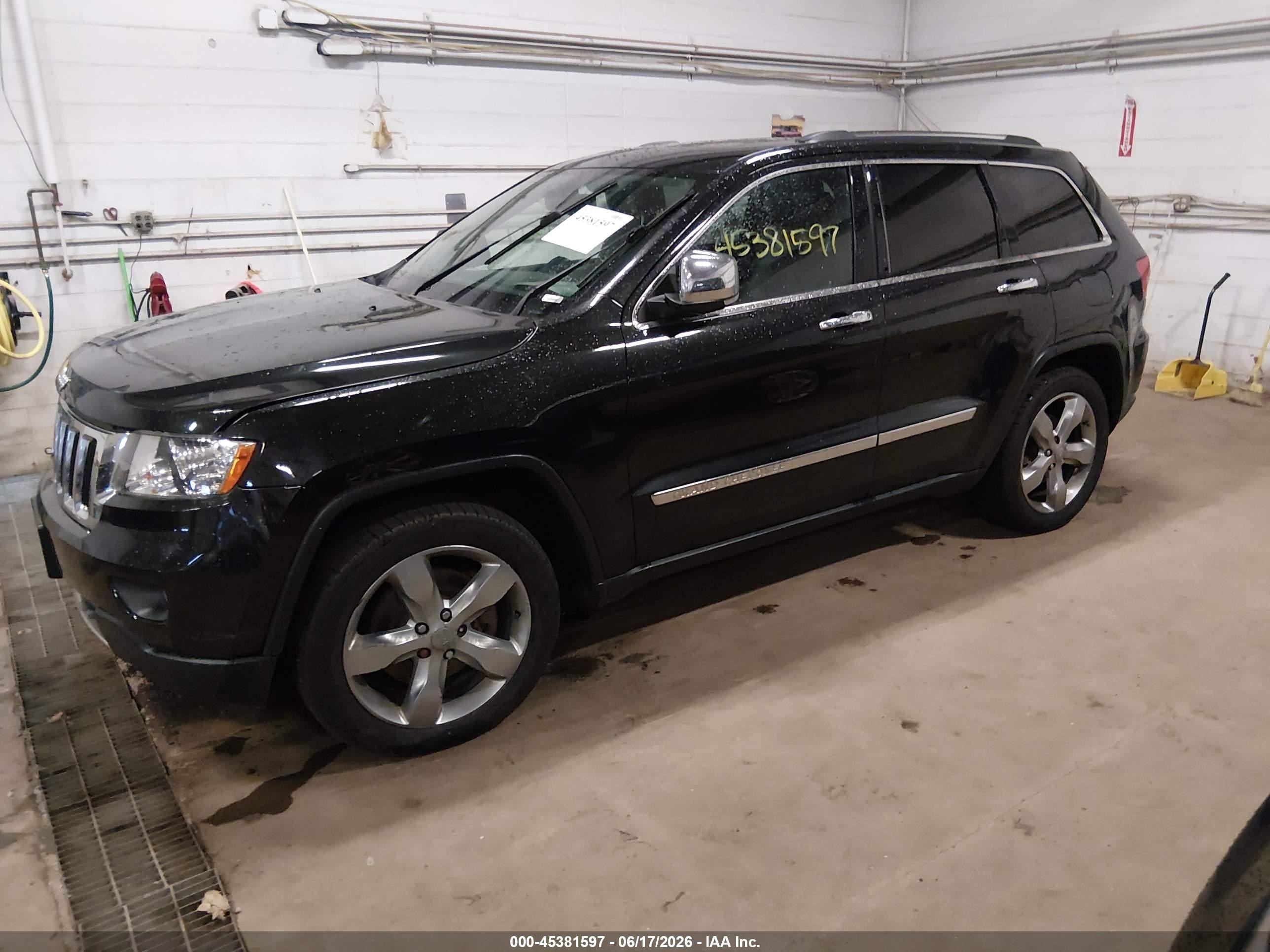 2013 Jeep Grand Cherokee Limited Black vin: 1C4RJFBT5DC573317
