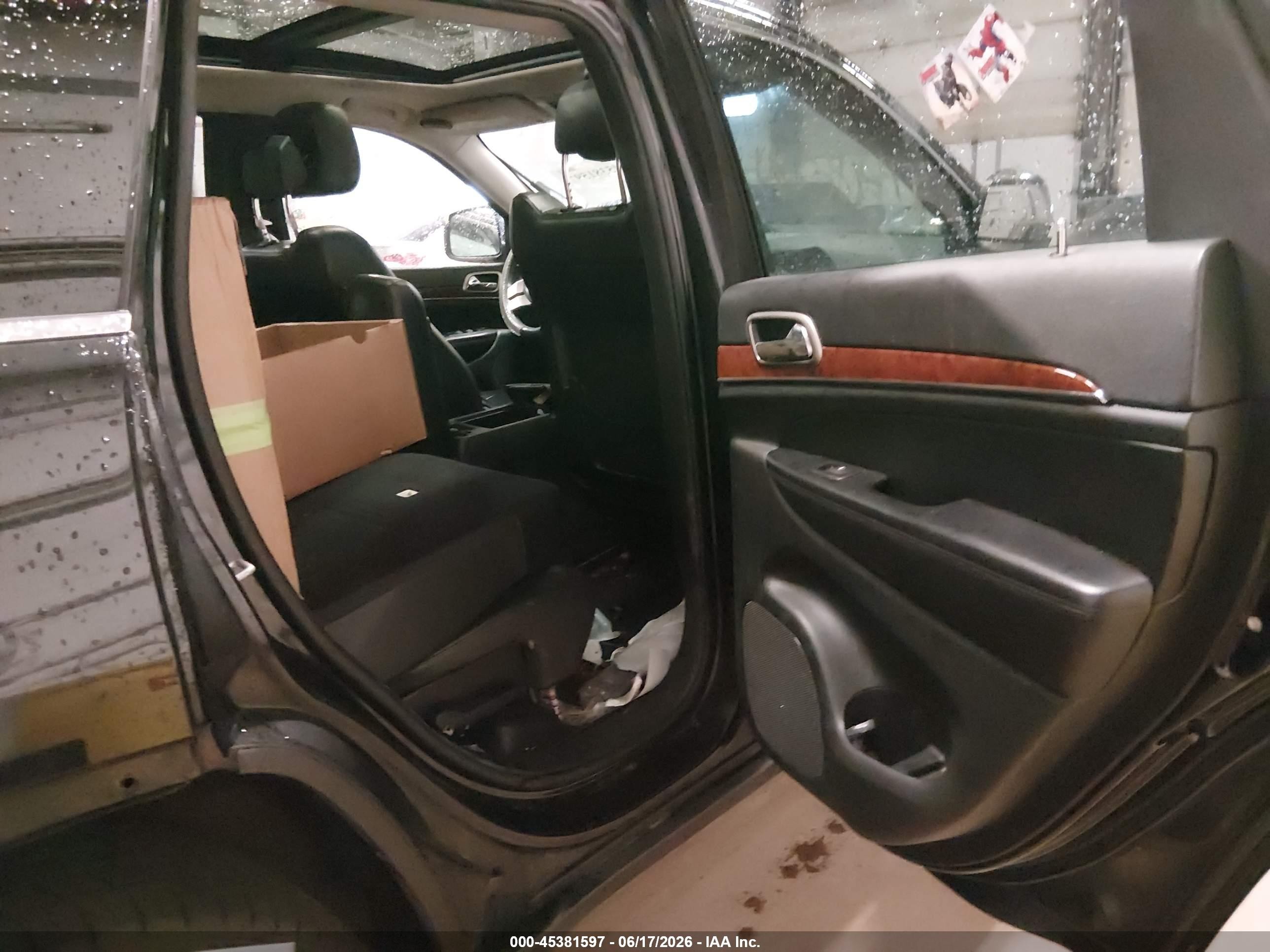 2013 Jeep Grand Cherokee Limited Black vin: 1C4RJFBT5DC573317