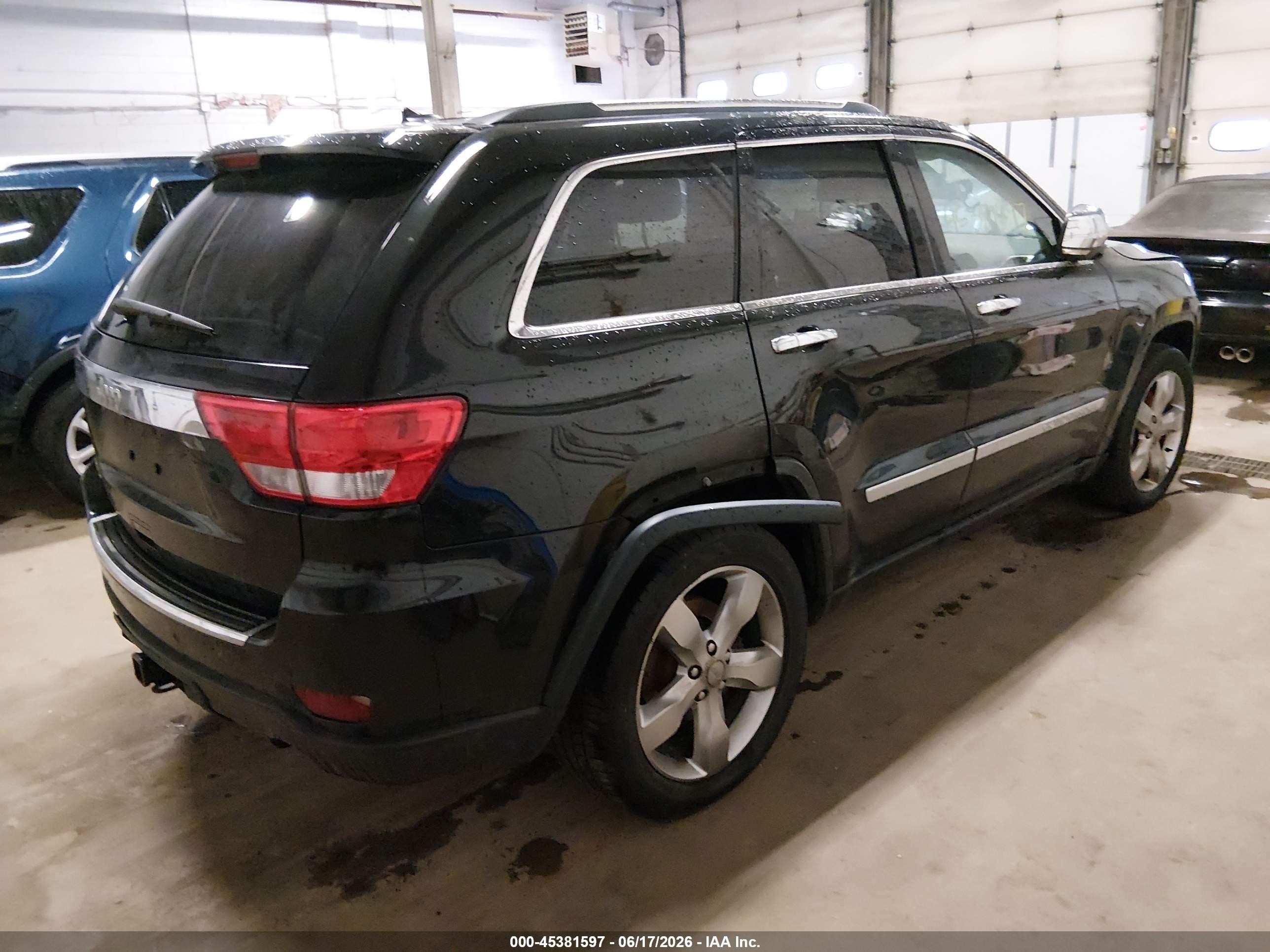 2013 Jeep Grand Cherokee Limited Black vin: 1C4RJFBT5DC573317