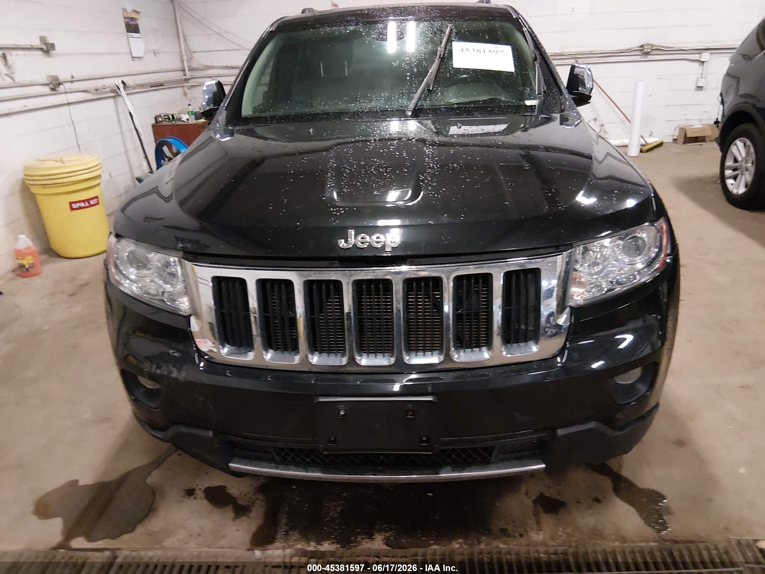 2013 Jeep Grand Cherokee Limited Black vin: 1C4RJFBT5DC573317