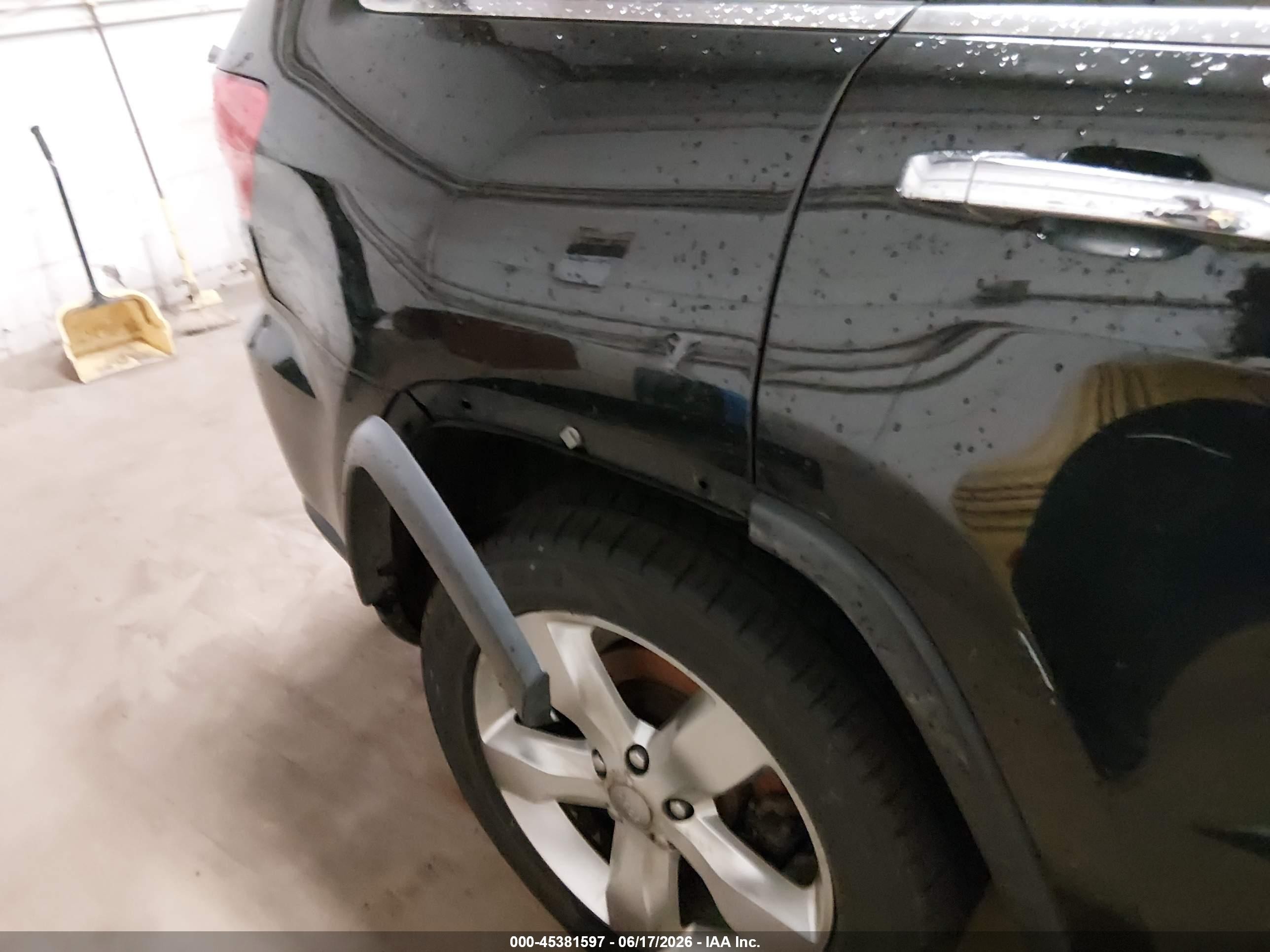 2013 Jeep Grand Cherokee Limited Black vin: 1C4RJFBT5DC573317