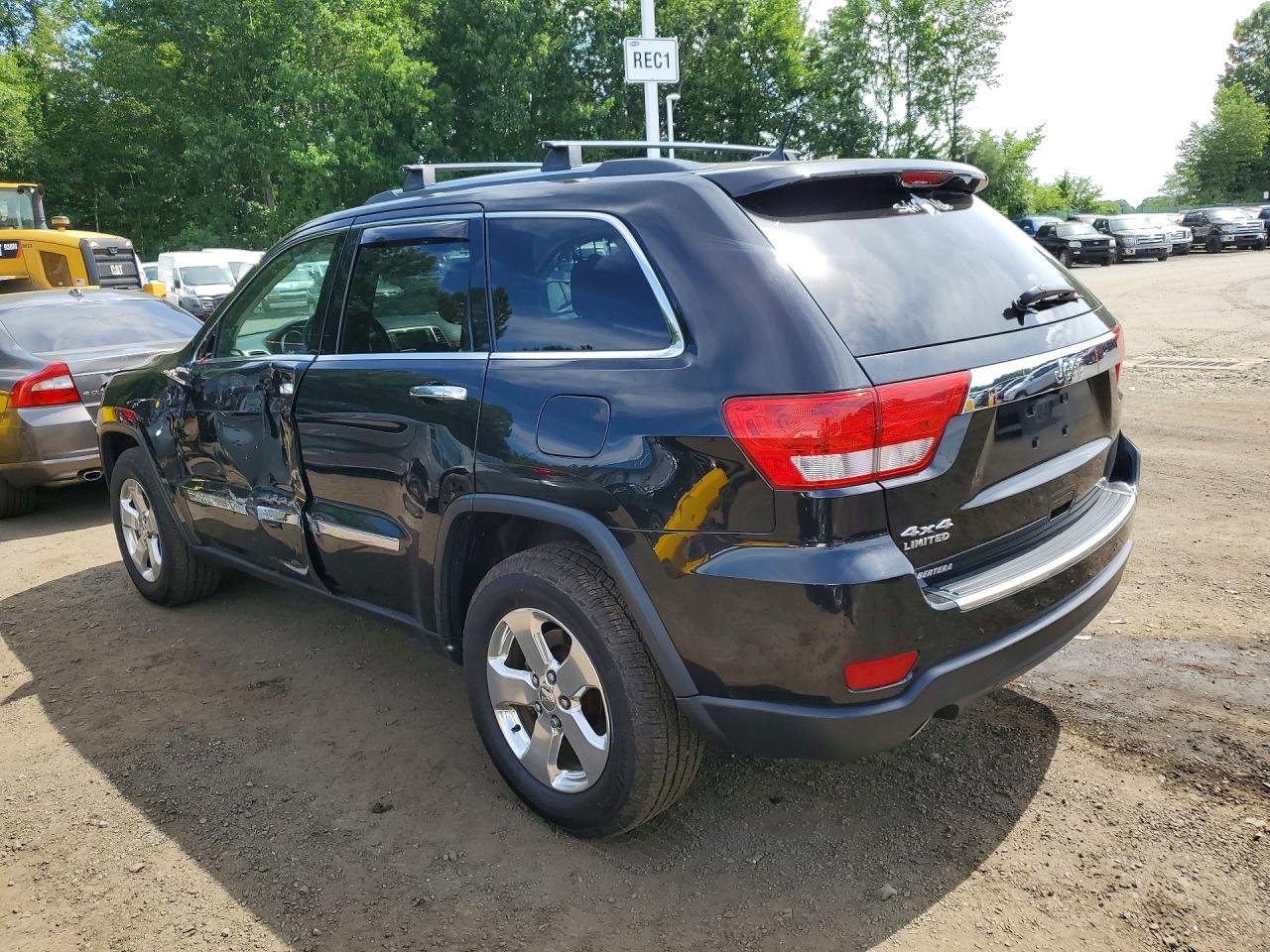 2013 Jeep Grand Cherokee Limited Black vin: 1C4RJFBT5DC595575