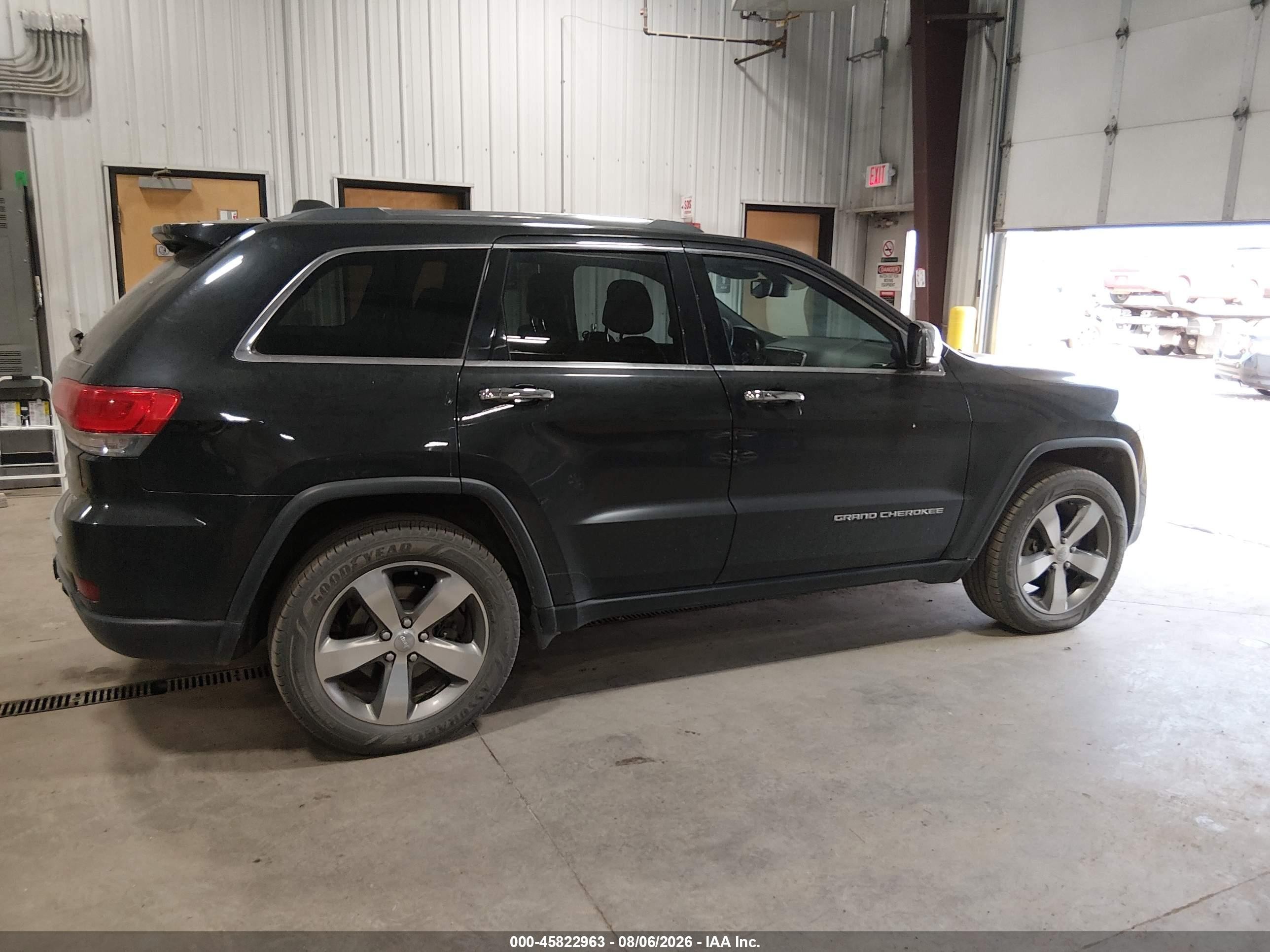 2014 Jeep Grand Cherokee Limited Black vin: 1C4RJFBT5EC108540