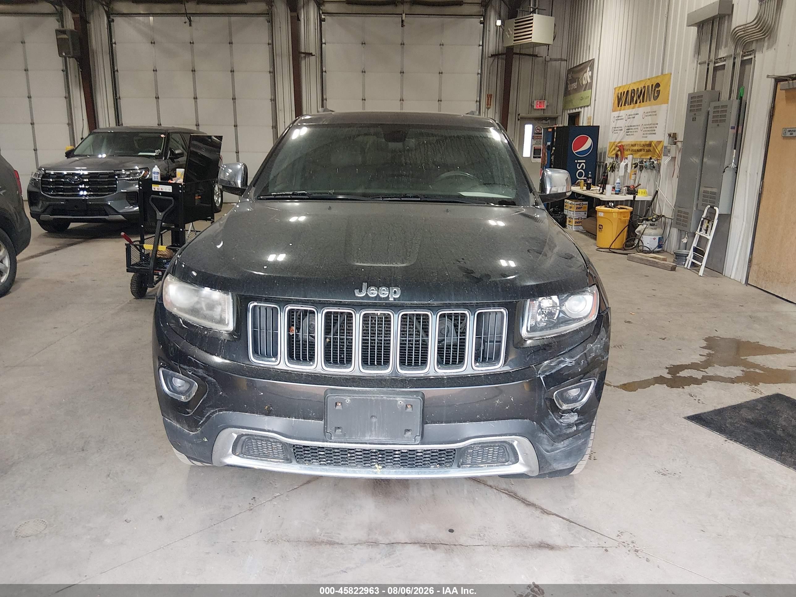 2014 Jeep Grand Cherokee Limited Black vin: 1C4RJFBT5EC108540