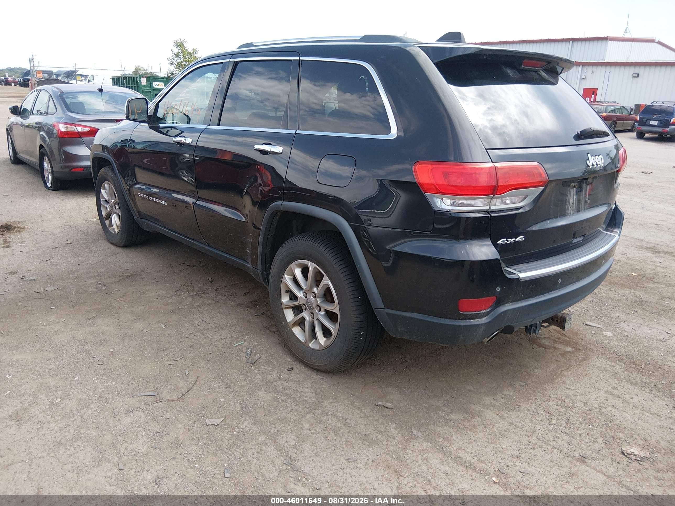 2014 Jeep Grand Cherokee Limited Черный vin: 1C4RJFBT5EC151551