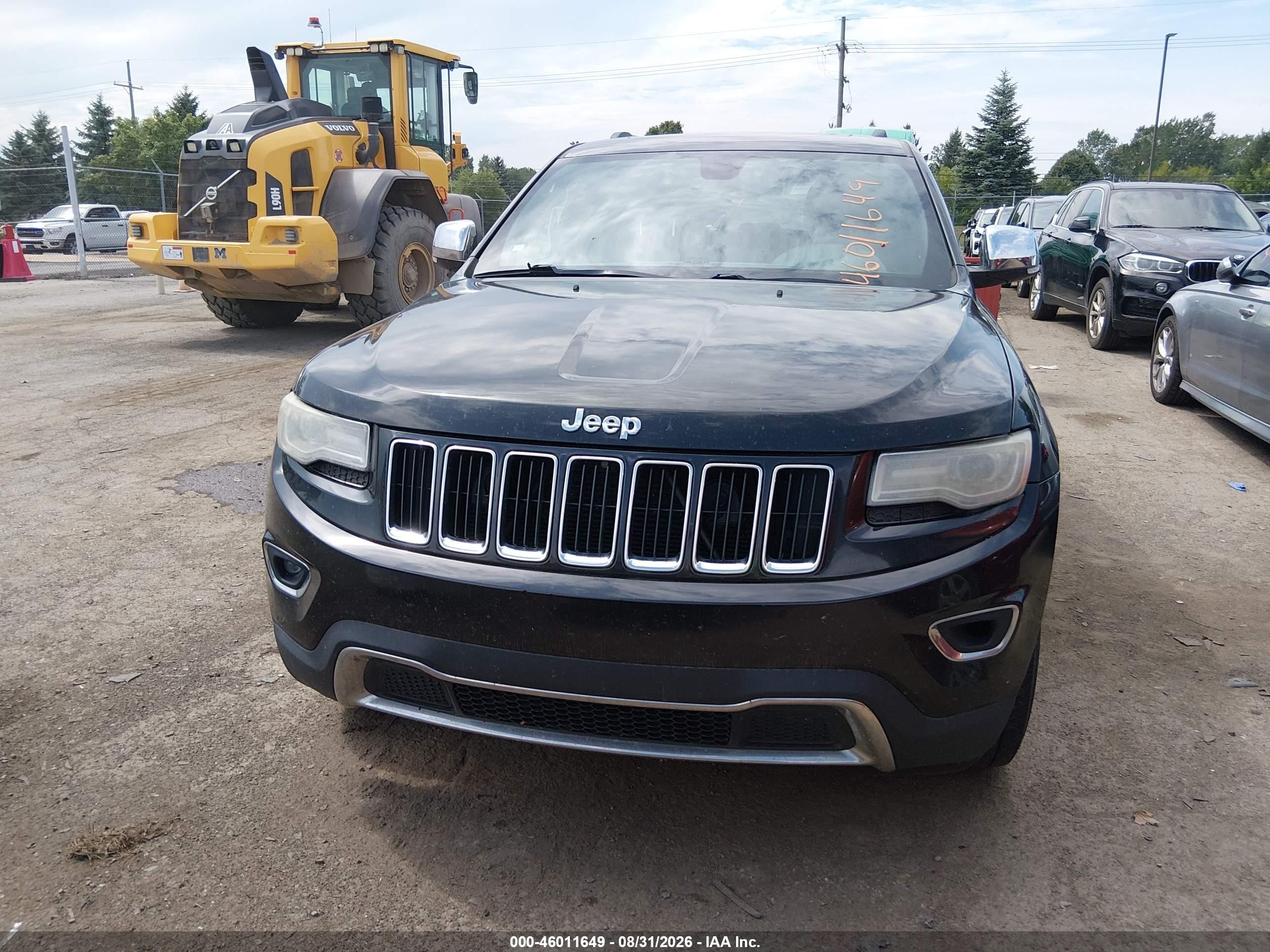 2014 Jeep Grand Cherokee Limited Черный vin: 1C4RJFBT5EC151551