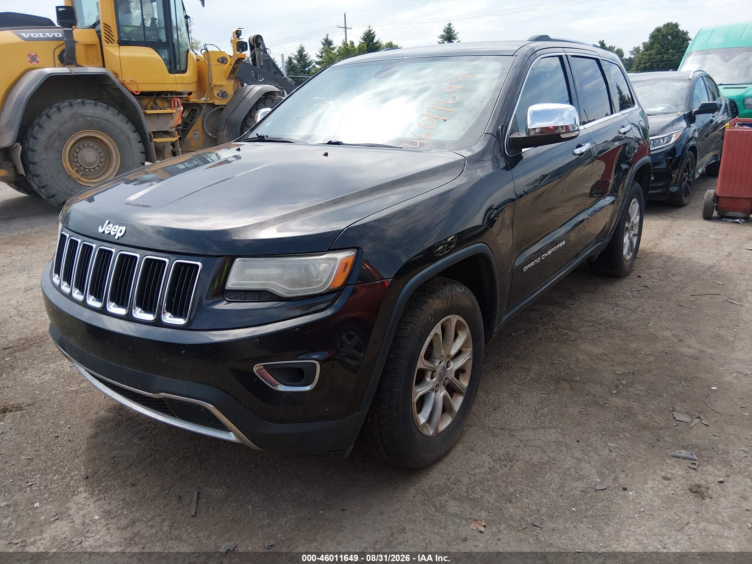 2014 Jeep Grand Cherokee Limited Черный vin: 1C4RJFBT5EC151551