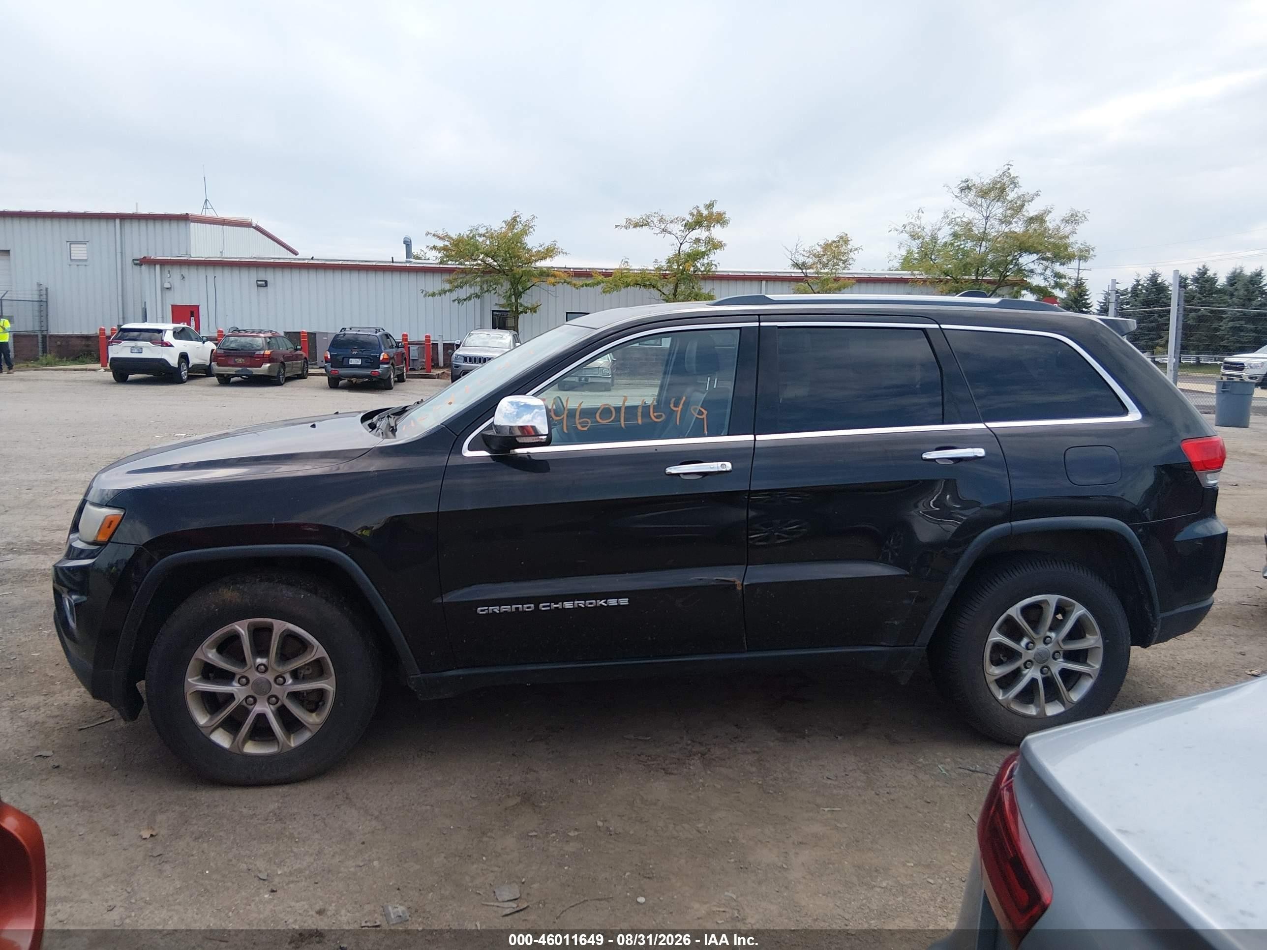 2014 Jeep Grand Cherokee Limited Черный vin: 1C4RJFBT5EC151551