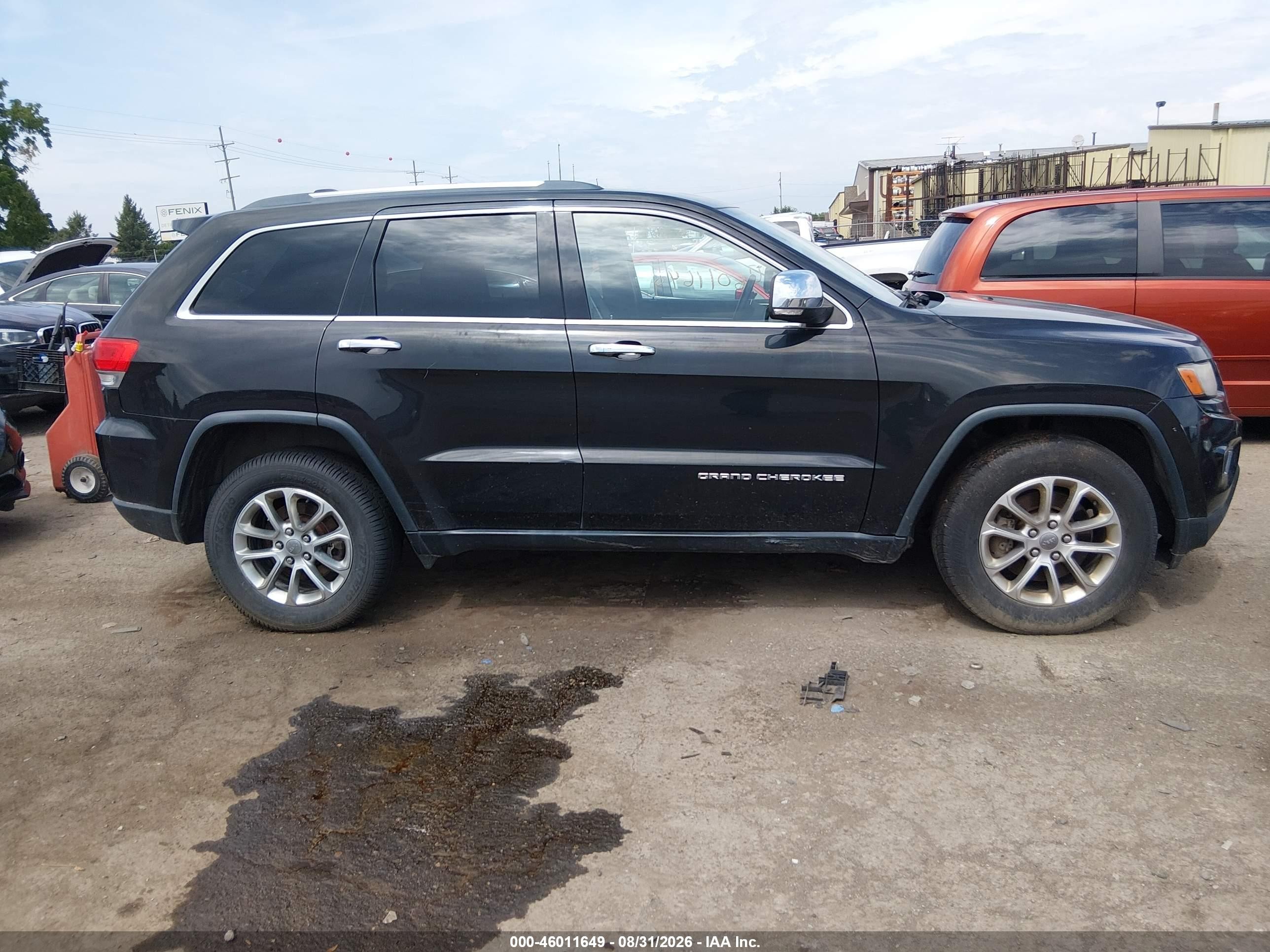 2014 Jeep Grand Cherokee Limited Черный vin: 1C4RJFBT5EC151551