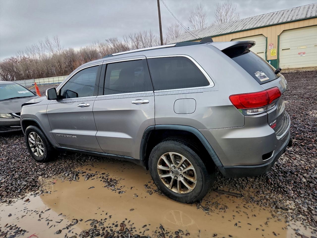 2014 Jeep Grand Cherokee Limited Silver vin: 1C4RJFBT5EC155793