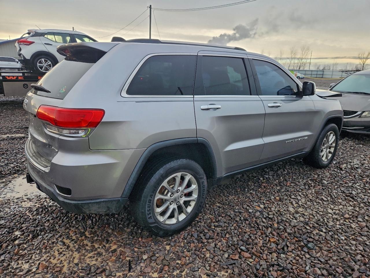 2014 Jeep Grand Cherokee Limited Silver vin: 1C4RJFBT5EC155793