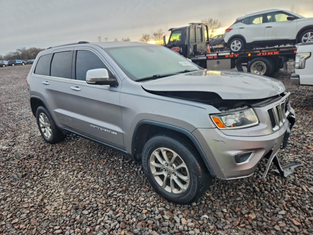 2014 Jeep Grand Cherokee Limited Silver vin: 1C4RJFBT5EC155793