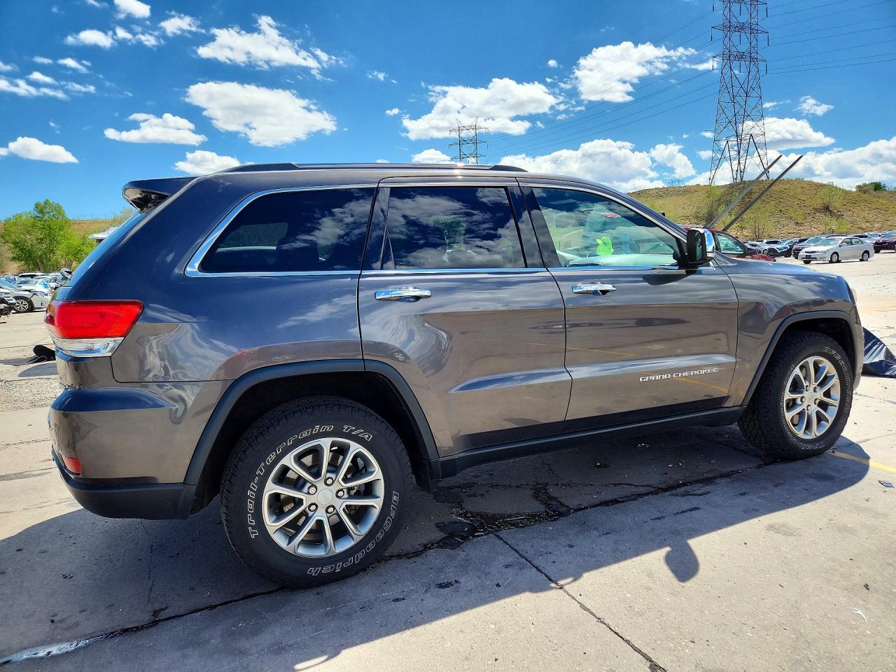 2014 Jeep Grand Cherokee Limited Silver vin: 1C4RJFBT5EC254291