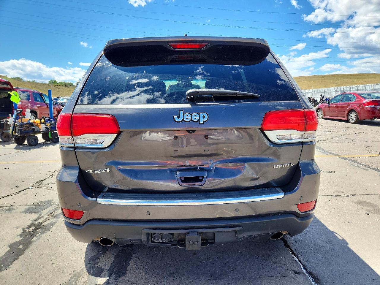 2014 Jeep Grand Cherokee Limited Silver vin: 1C4RJFBT5EC254291