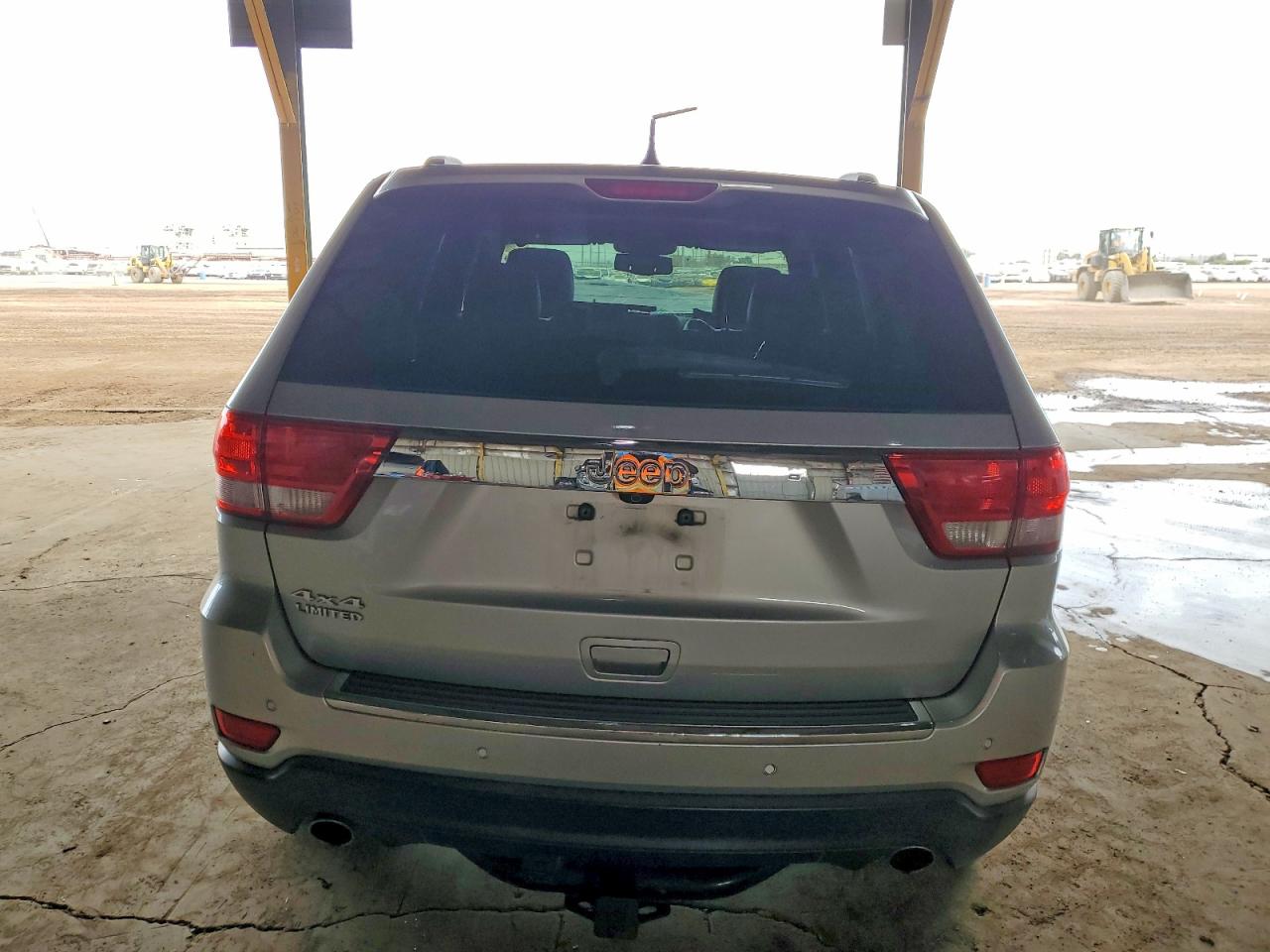 2012 Jeep Grand Cherokee Limited Silver vin: 1C4RJFBT6CC191800