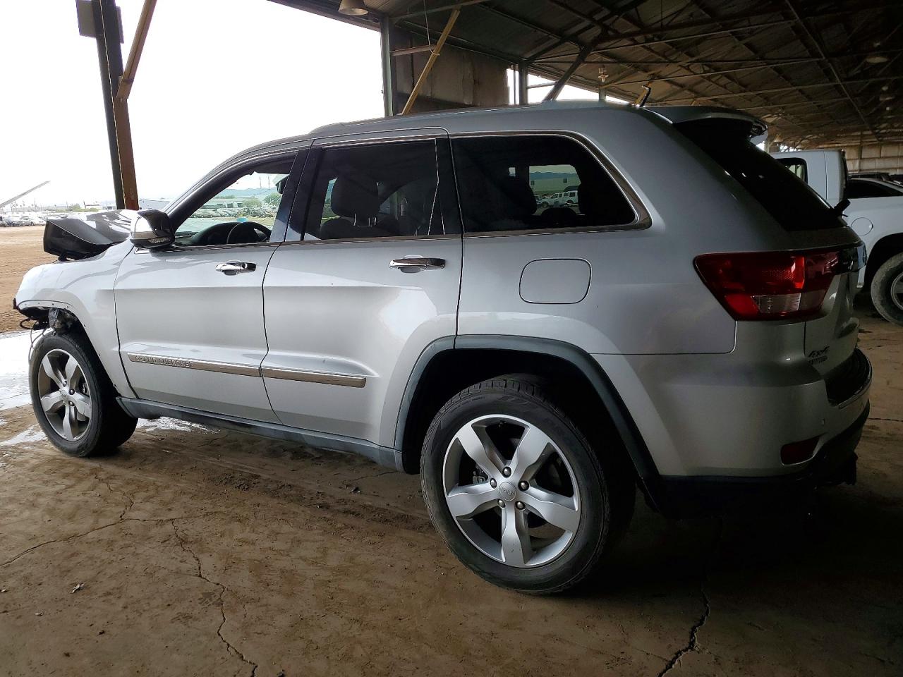 2012 Jeep Grand Cherokee Limited Silver vin: 1C4RJFBT6CC191800
