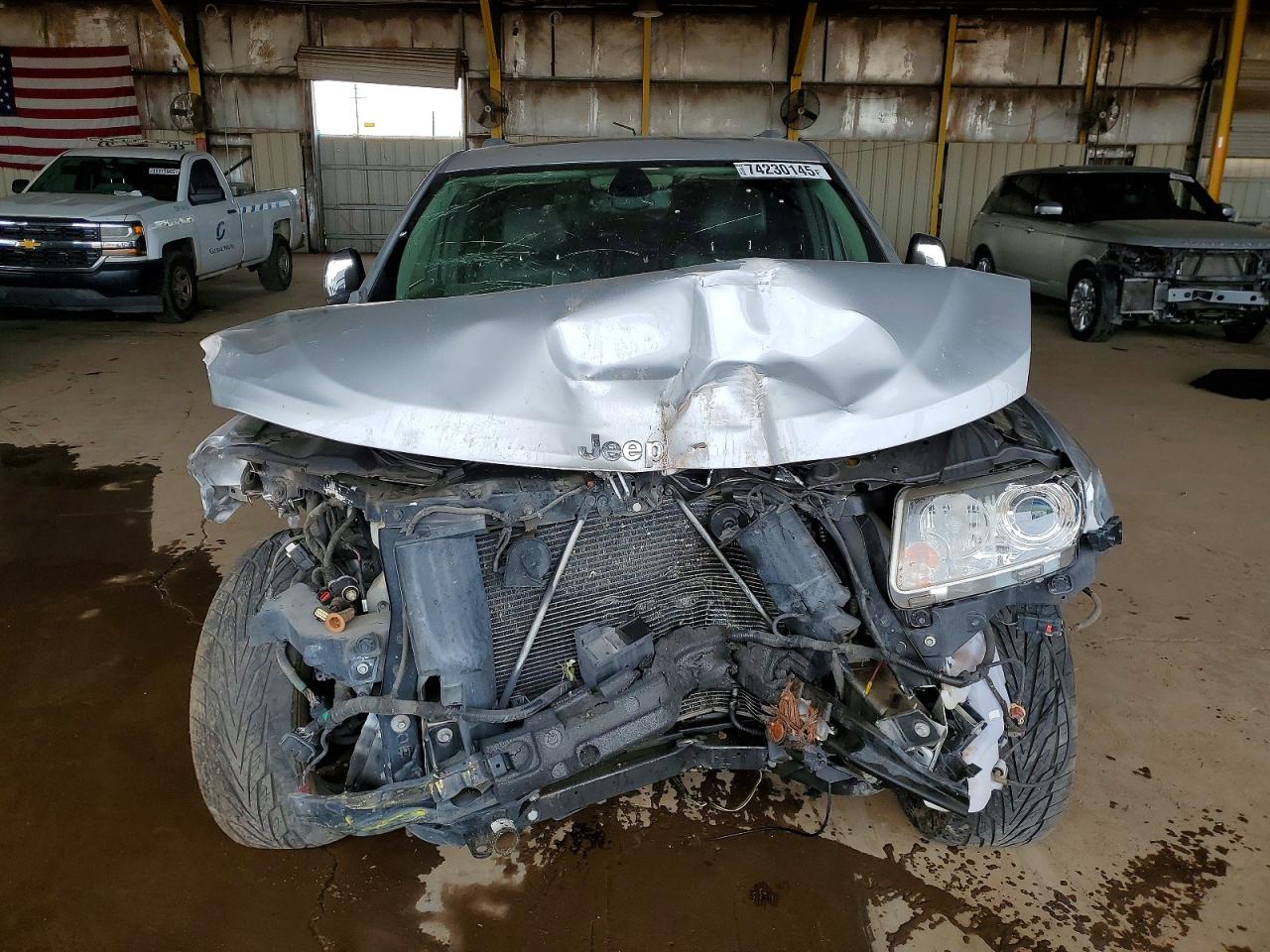 2012 Jeep Grand Cherokee Limited Silver vin: 1C4RJFBT6CC191800