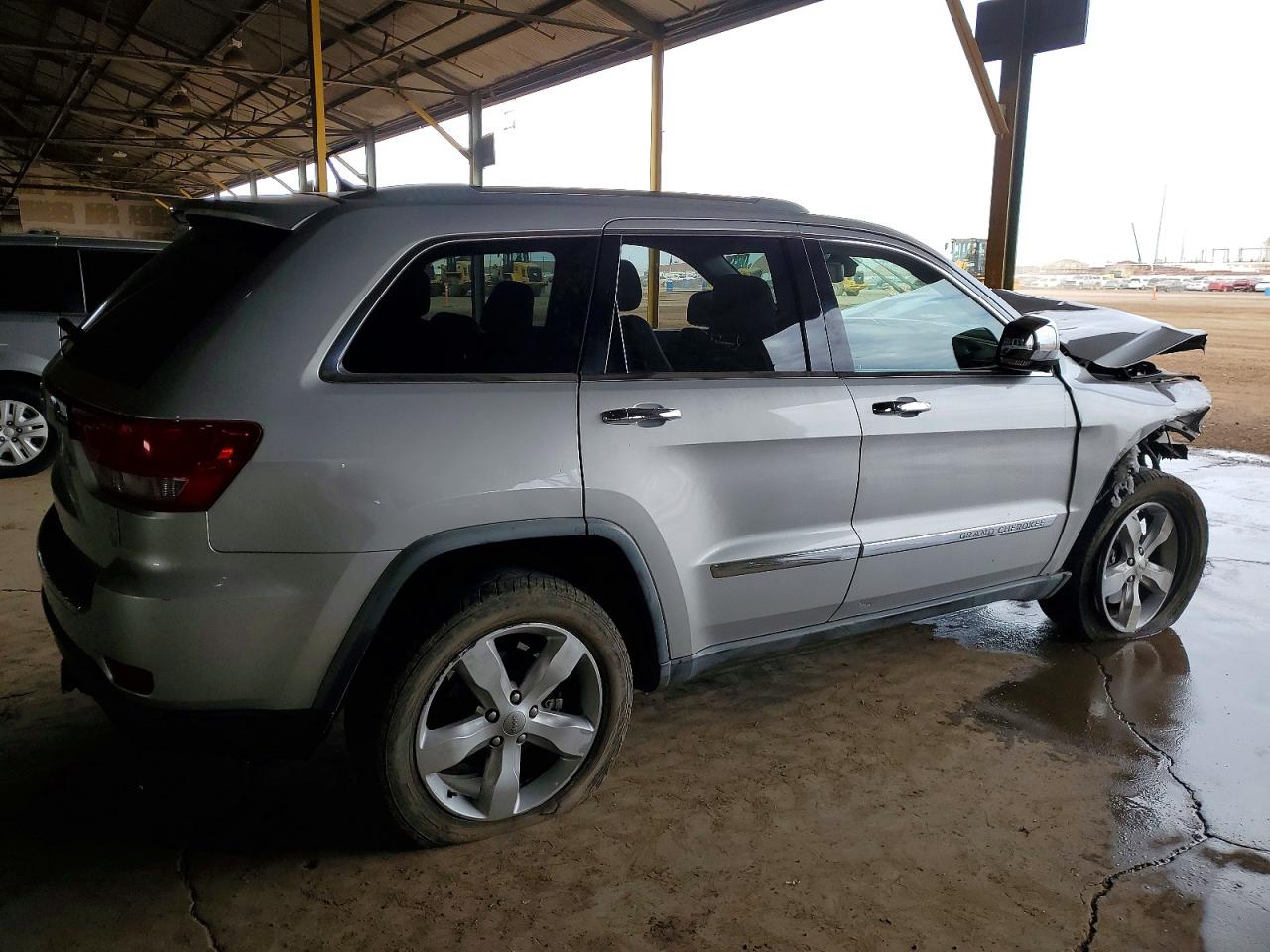 2012 Jeep Grand Cherokee Limited Silver vin: 1C4RJFBT6CC191800