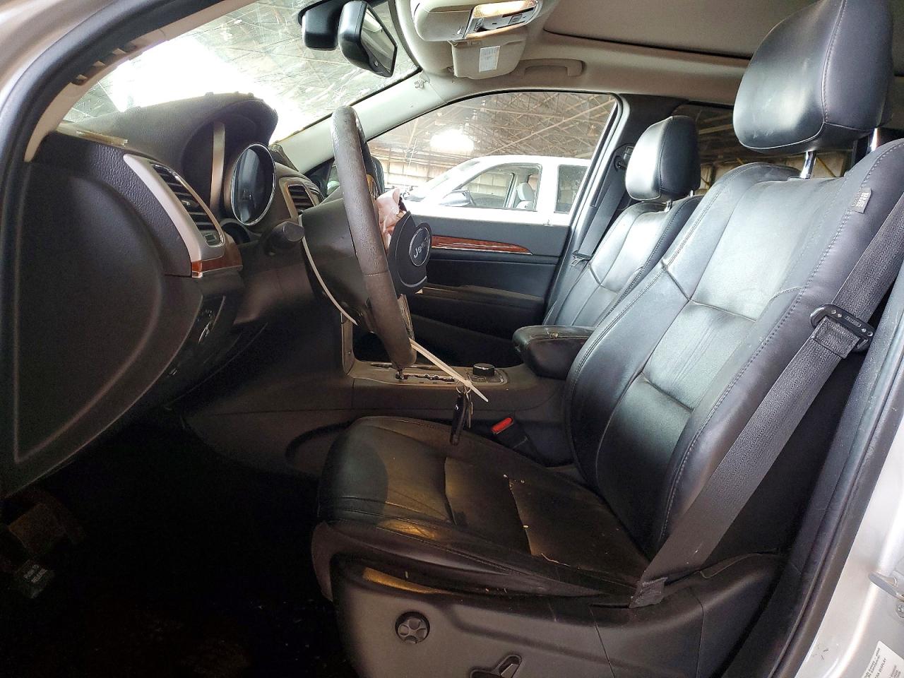 2012 Jeep Grand Cherokee Limited Silver vin: 1C4RJFBT6CC191800