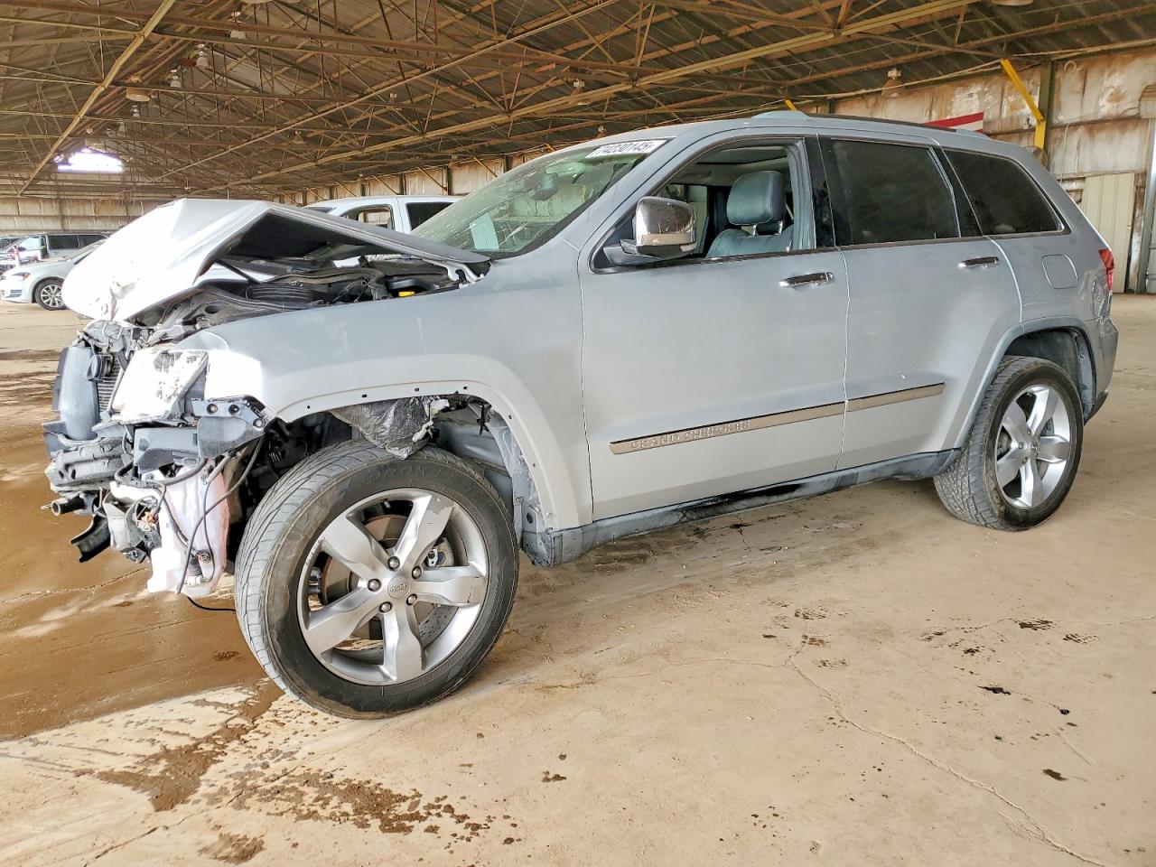2012 Jeep Grand Cherokee Limited Silver vin: 1C4RJFBT6CC191800