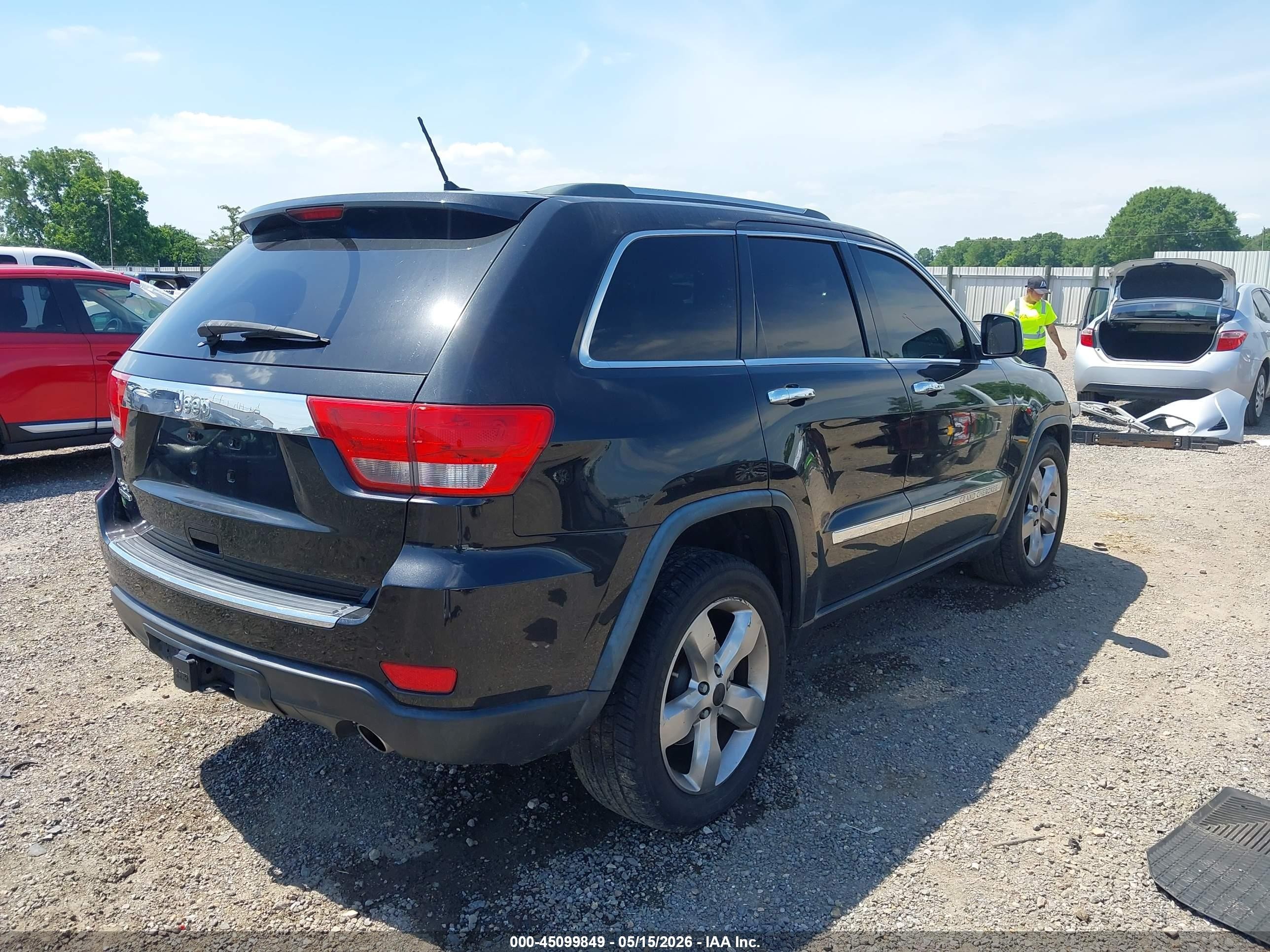 2013 Jeep Grand Cherokee Limited Black vin: 1C4RJFBT6DC641690