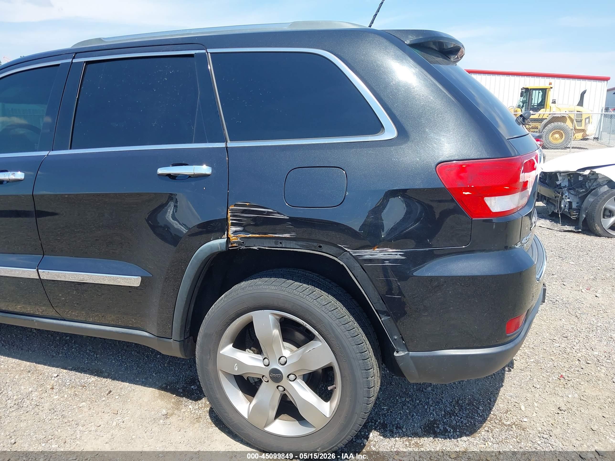 2013 Jeep Grand Cherokee Limited Black vin: 1C4RJFBT6DC641690