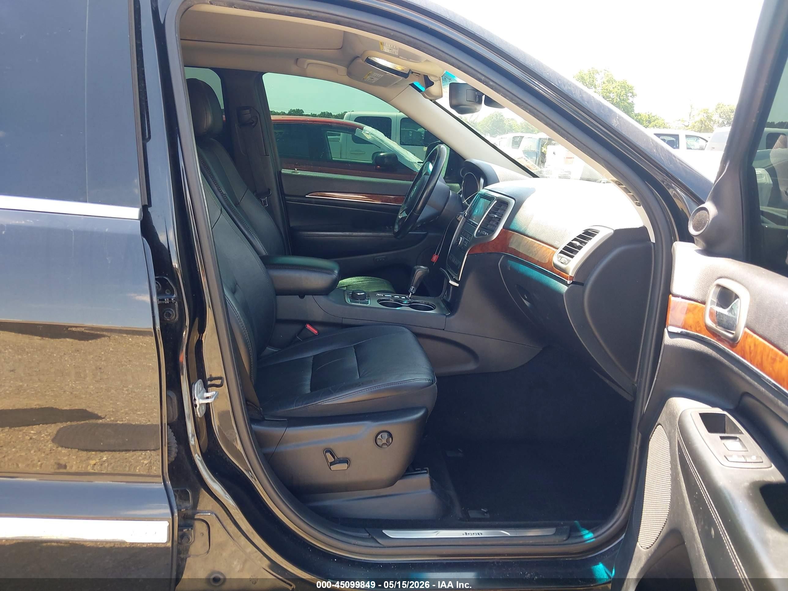 2013 Jeep Grand Cherokee Limited Black vin: 1C4RJFBT6DC641690