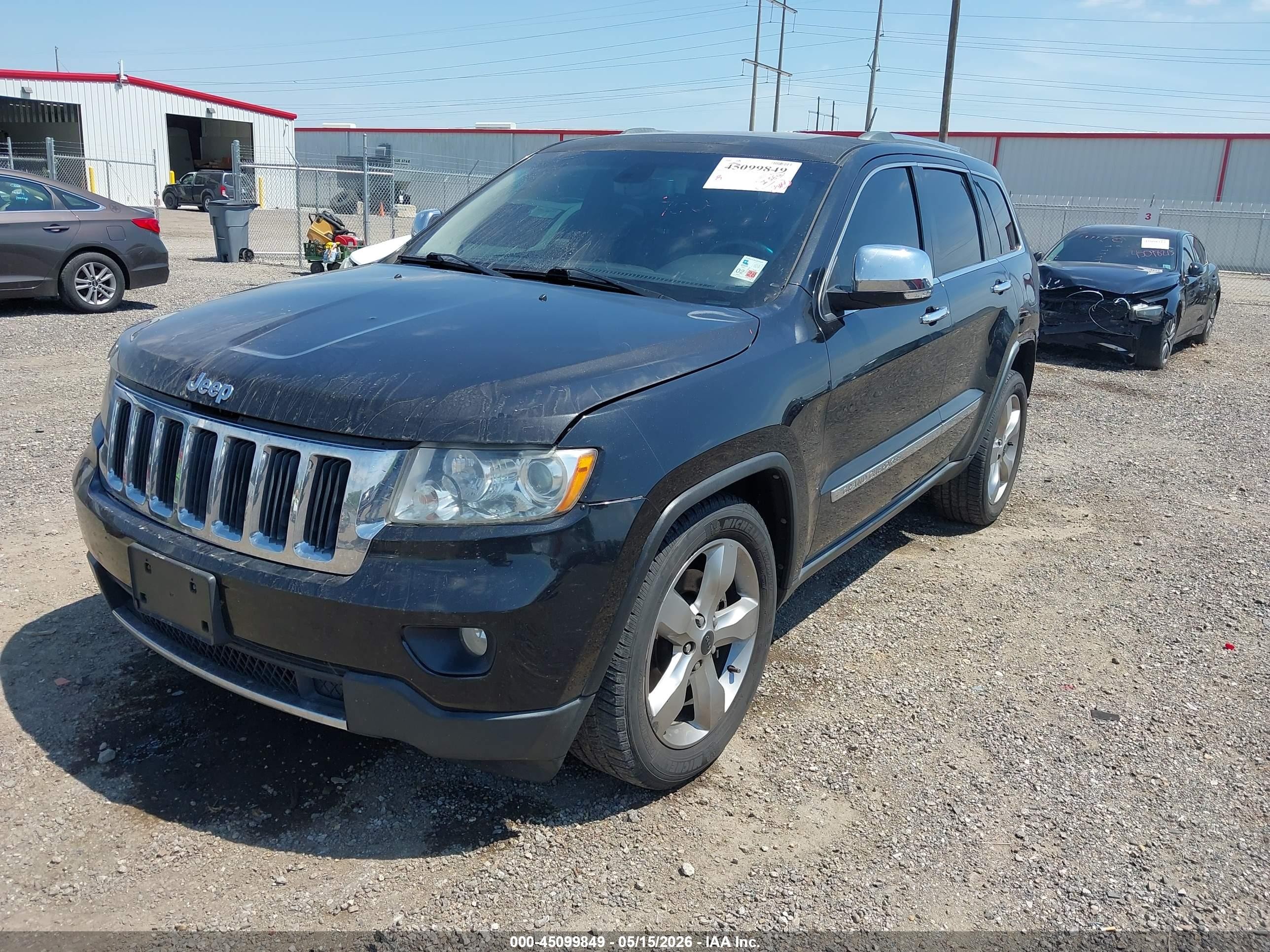 2013 Jeep Grand Cherokee Limited Black vin: 1C4RJFBT6DC641690