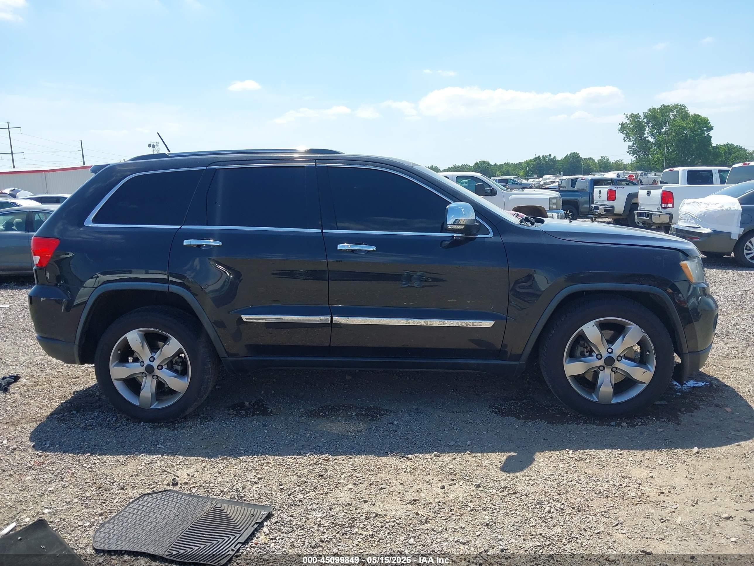2013 Jeep Grand Cherokee Limited Black vin: 1C4RJFBT6DC641690