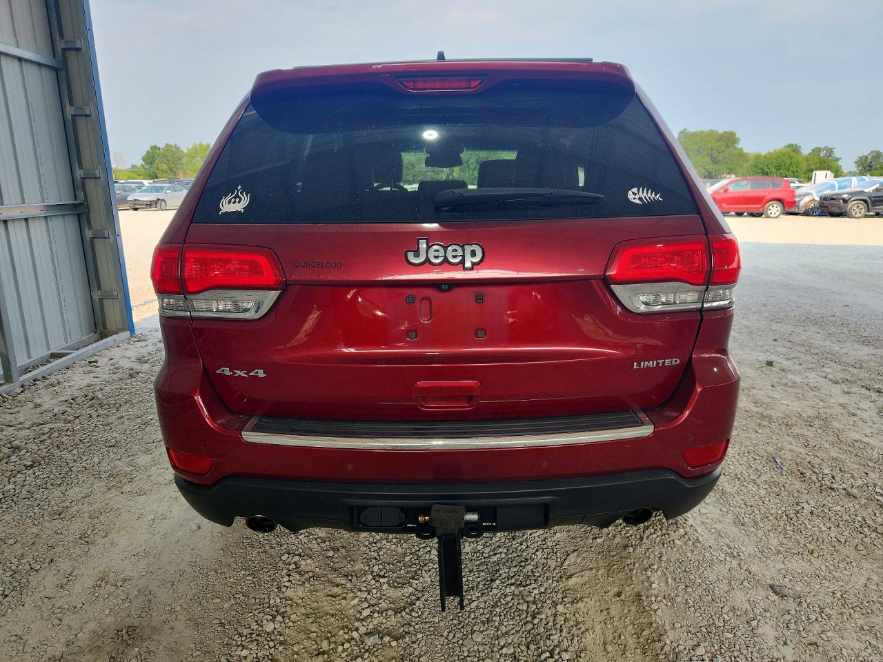 2014 Jeep Grand Cherokee Limited Burgundy vin: 1C4RJFBT6EC187538
