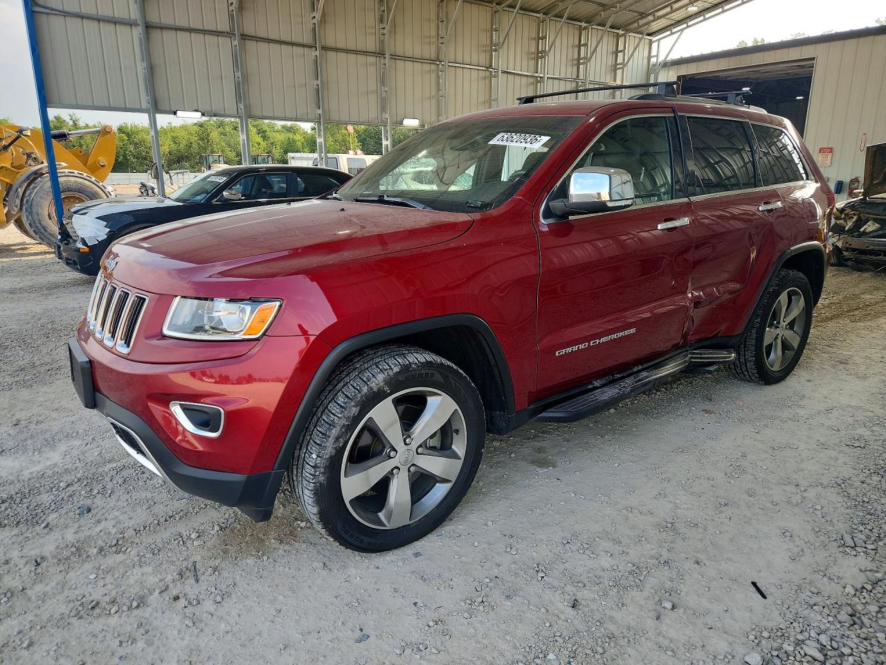 2014 Jeep Grand Cherokee Limited Burgundy vin: 1C4RJFBT6EC187538