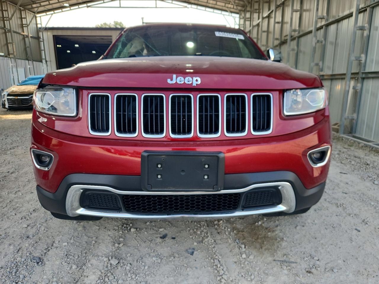 2014 Jeep Grand Cherokee Limited Burgundy vin: 1C4RJFBT6EC187538