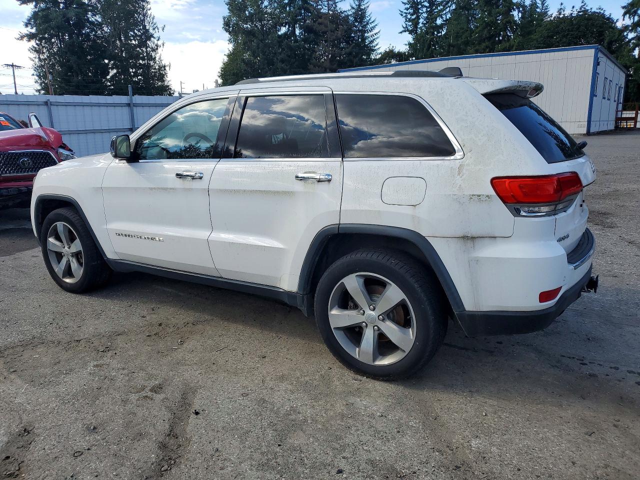 2014 Jeep Grand Cherokee Limited White vin: 1C4RJFBT6EC255028